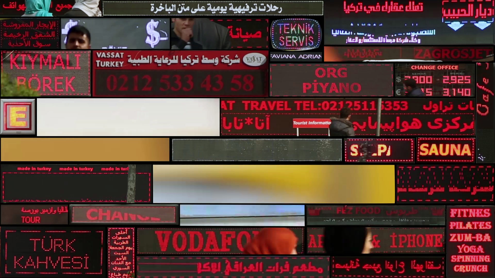 LED Işıklı Şehir İstanbul 