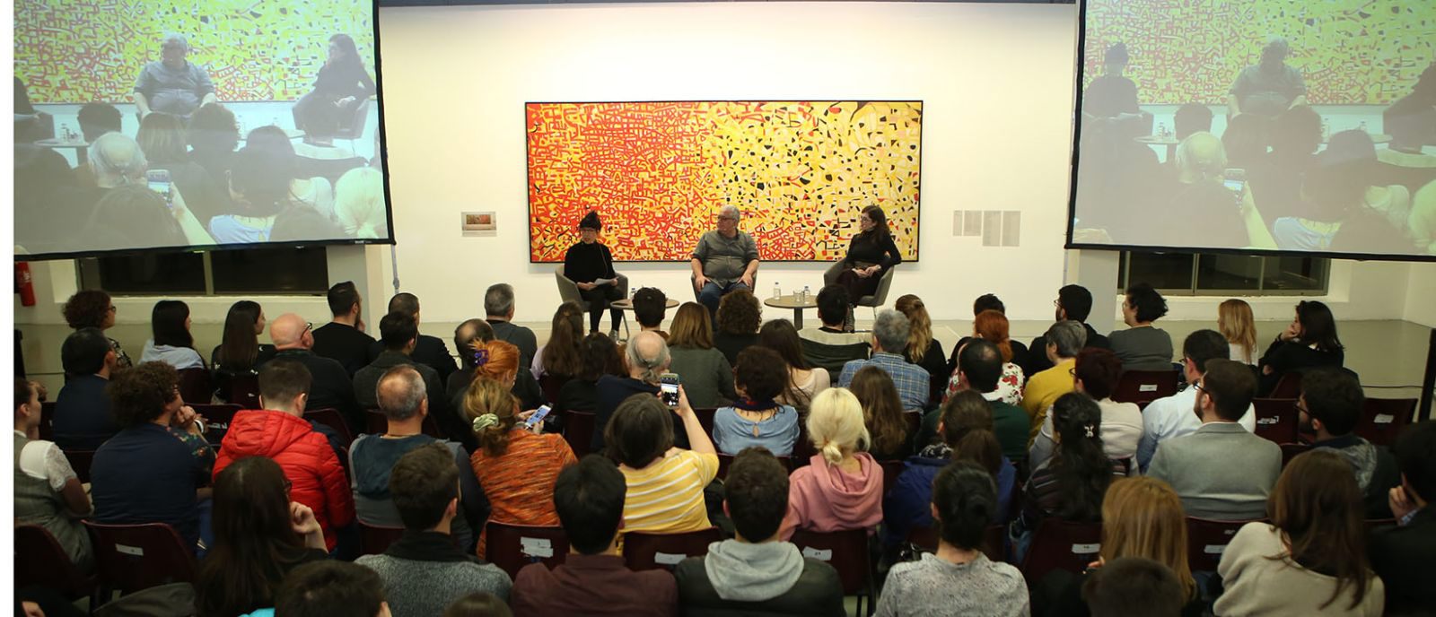 Ümit Ünal ve Demet Evgar, Sofra Sırları'nı vizyon öncesi İstanbul Modern'de anlattı