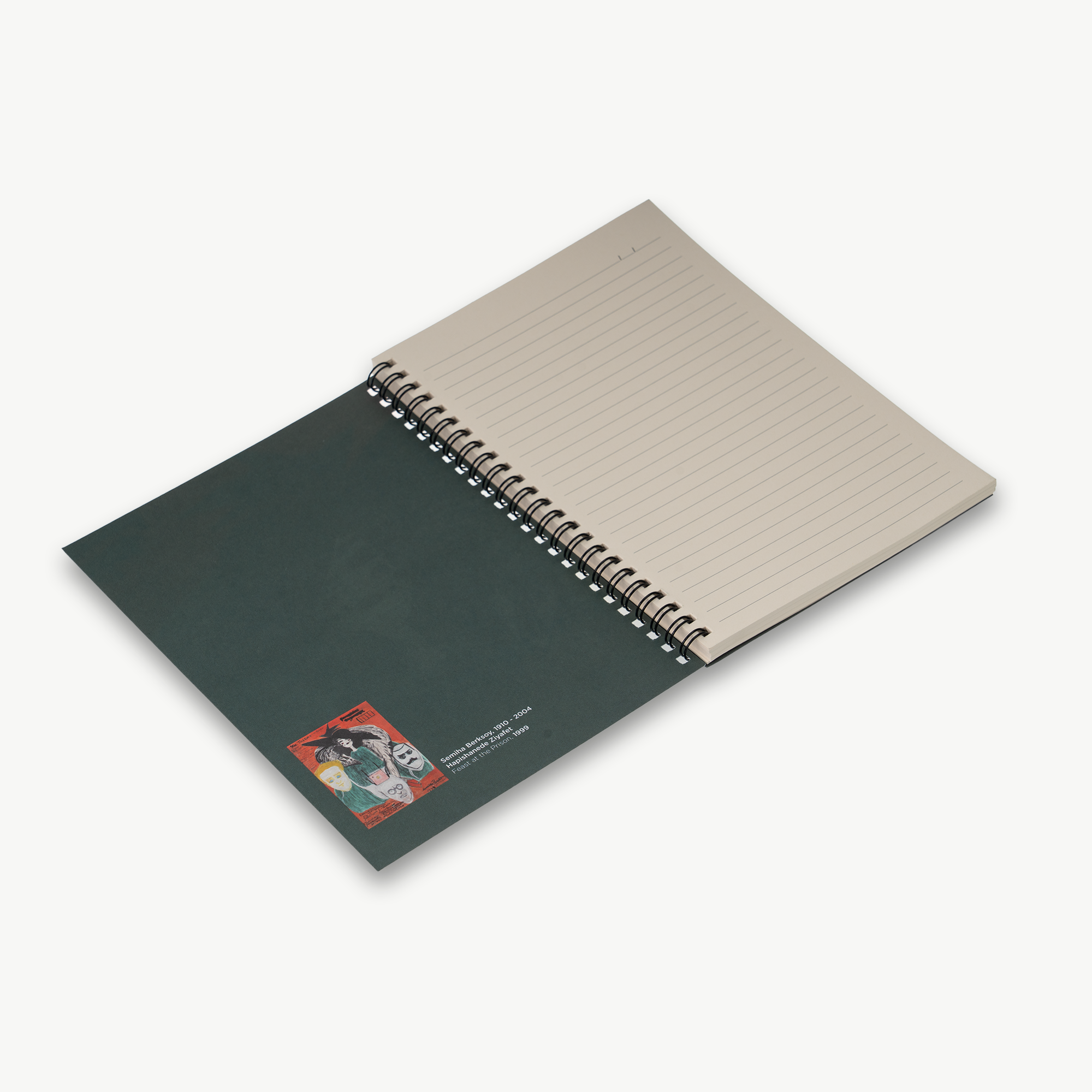 Wirebound Notebook - Semiha Berksoy