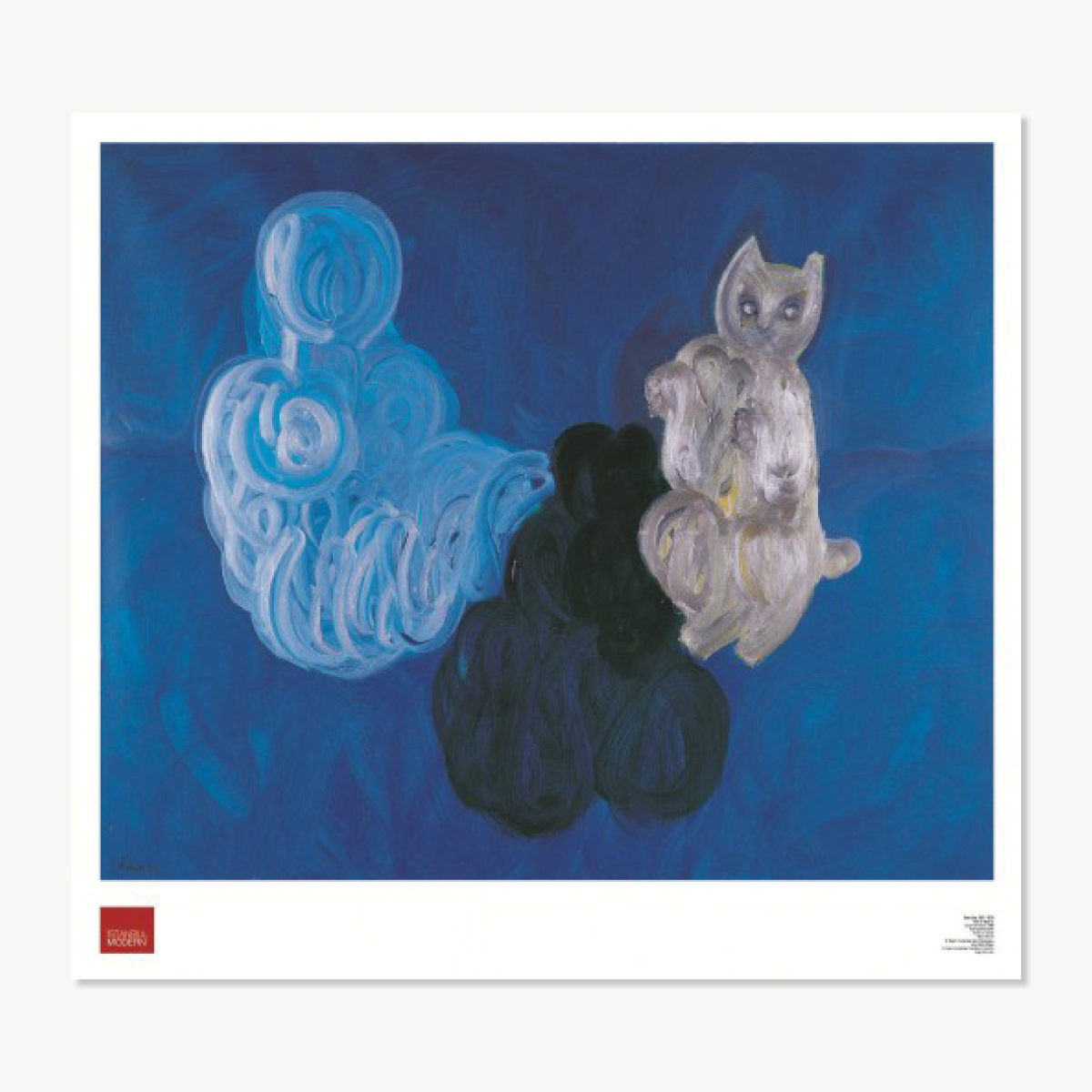 Poster - Ömer Uluç "Kedi ve Nişanlısı"