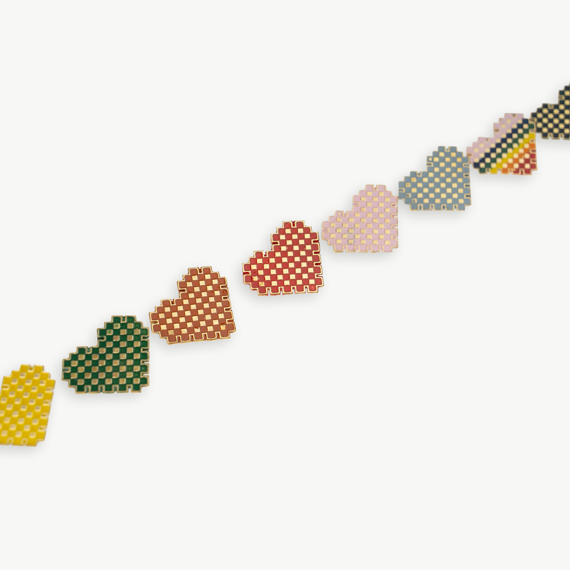 Pin - Heart Modern - Green