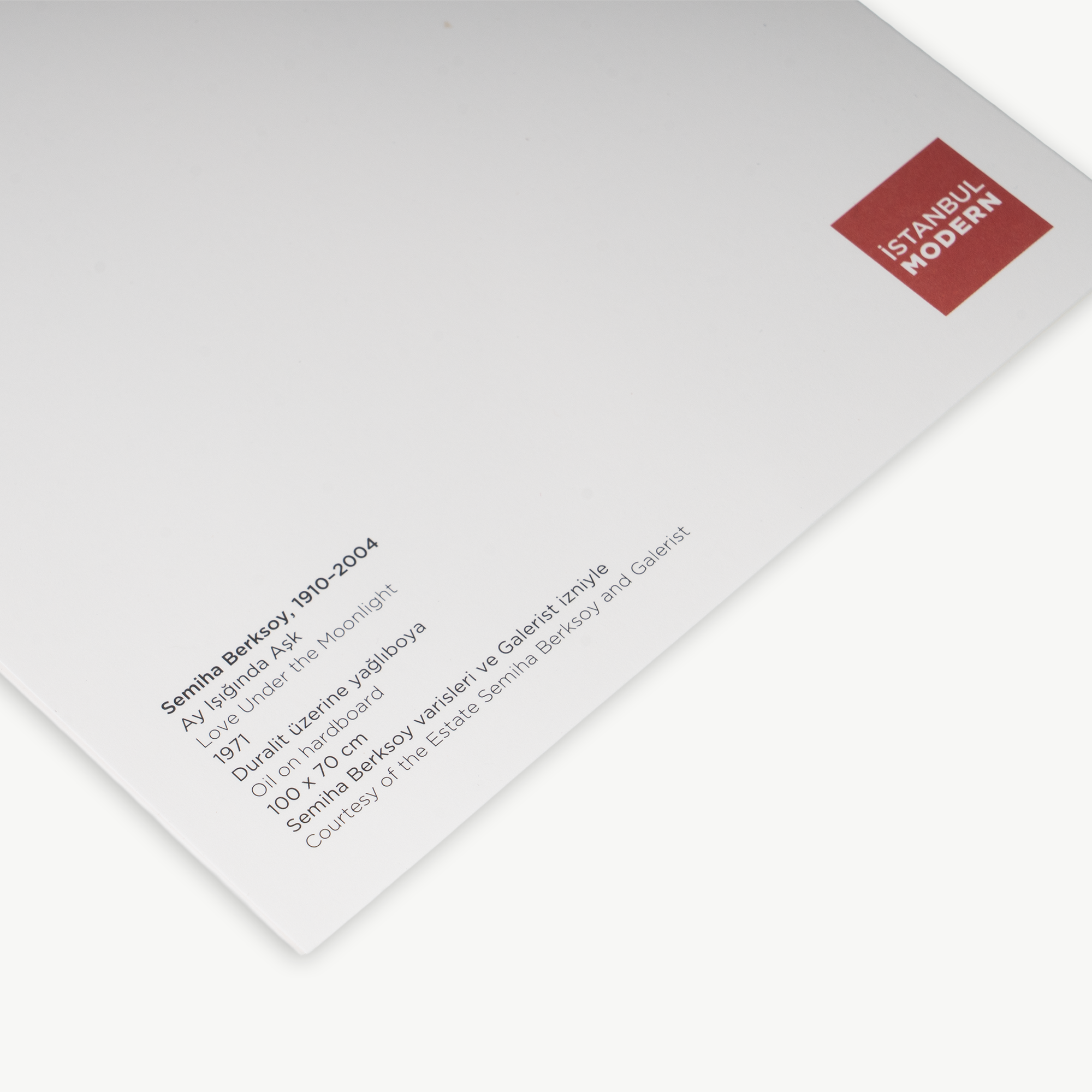 Postcard + Envelope - Semiha Berksoy "Love Under the Moonlight"