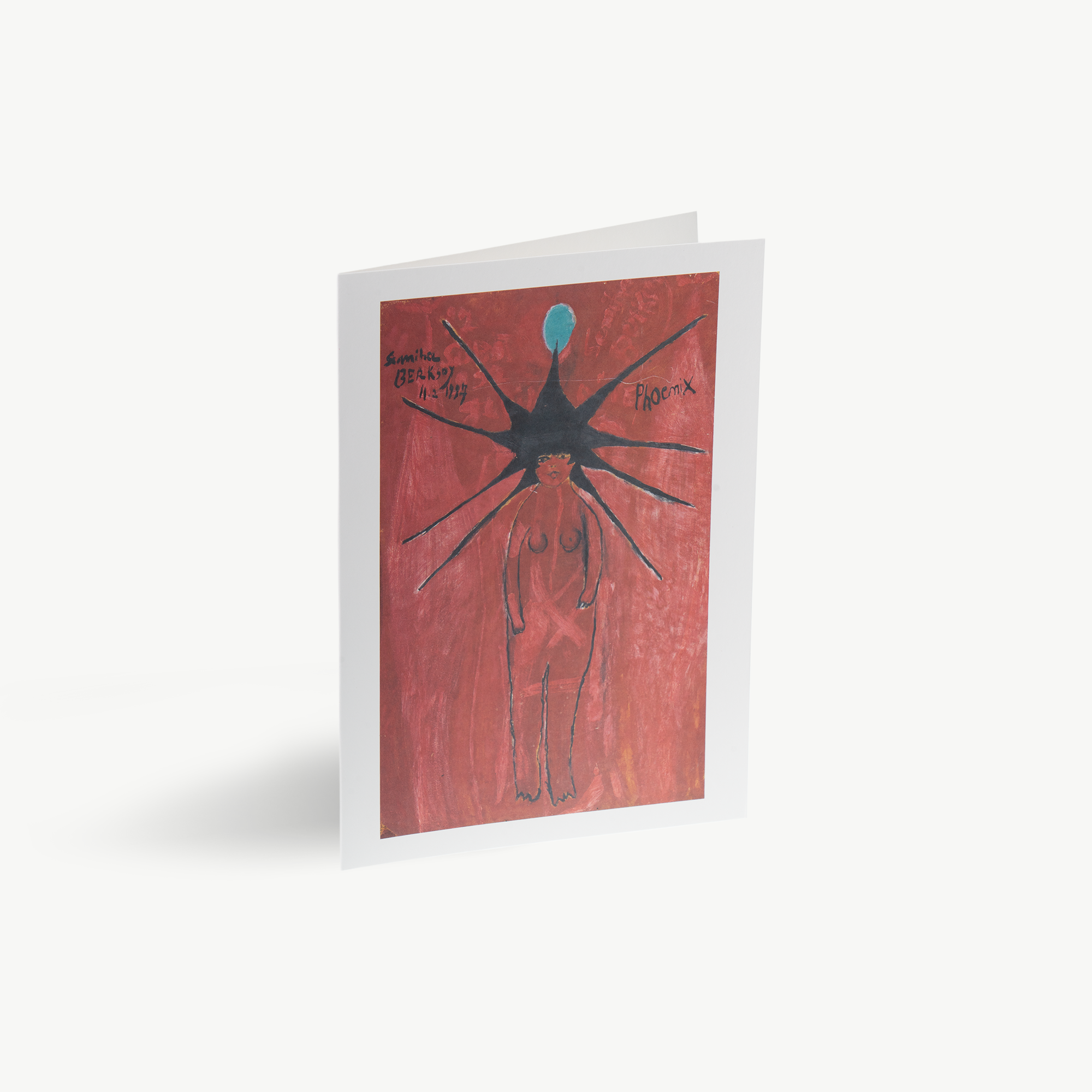 Postcard + Envelope - Semiha Berksoy "Phoenix"