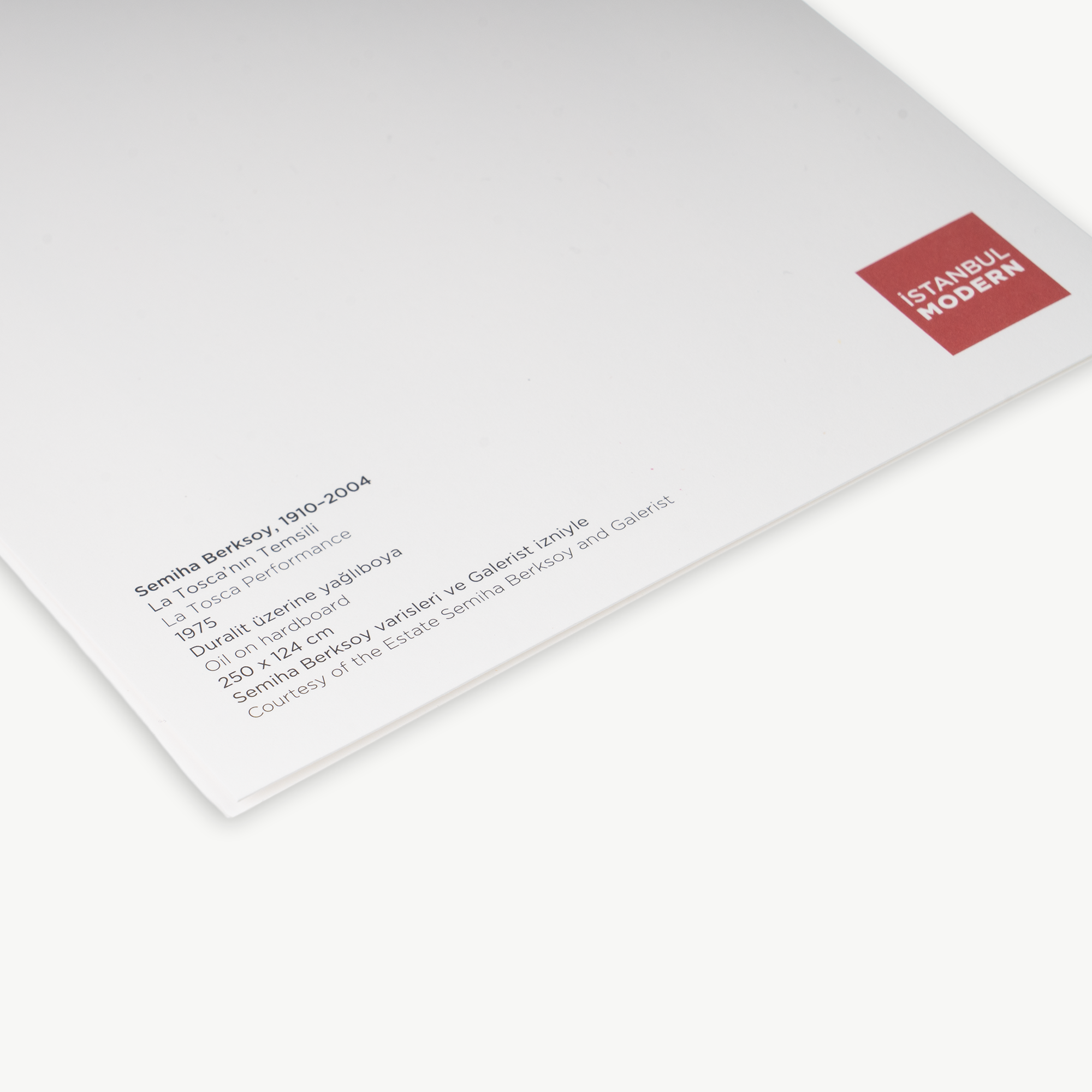 Postcard + Envelope - Semiha Berksoy "La Tosca Performance"