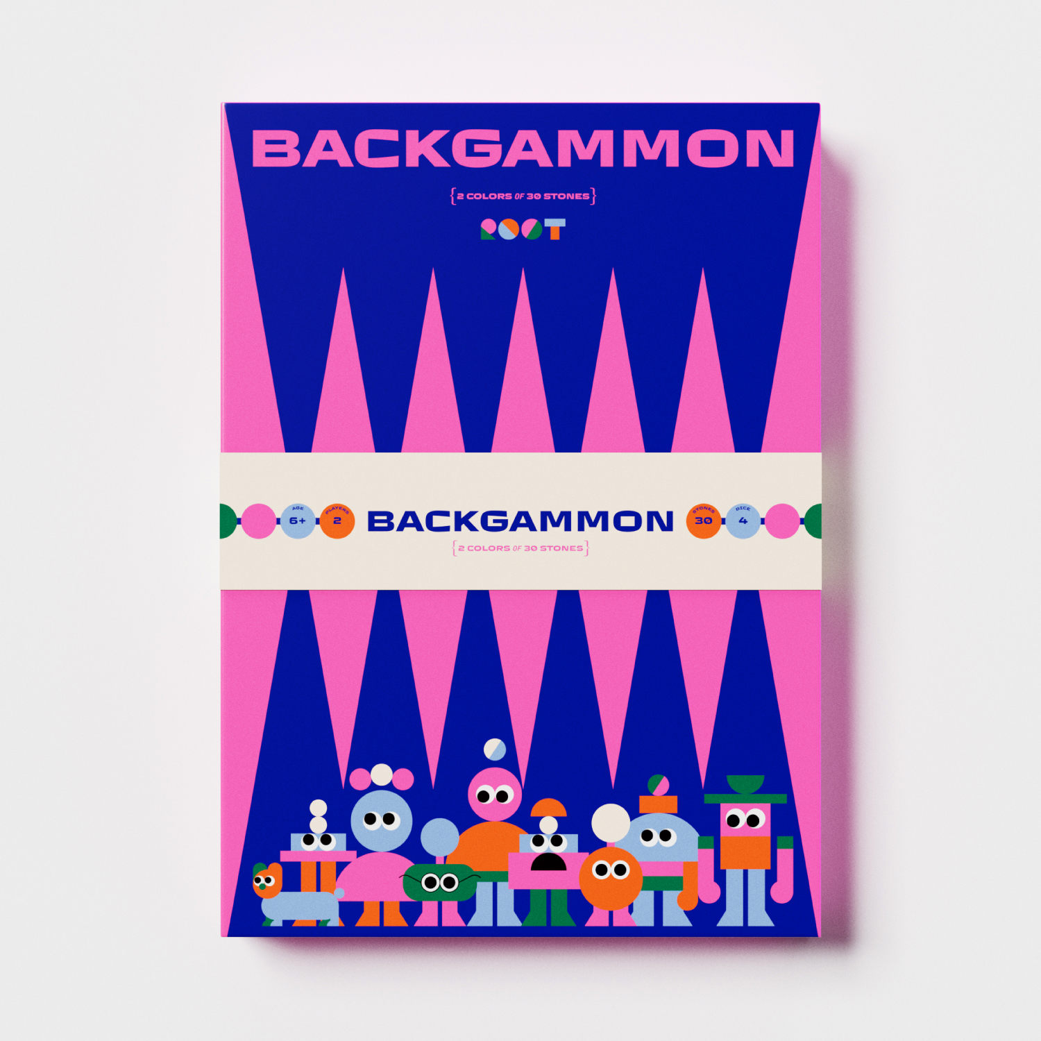 Root - Tavla - Indigon - Pembe