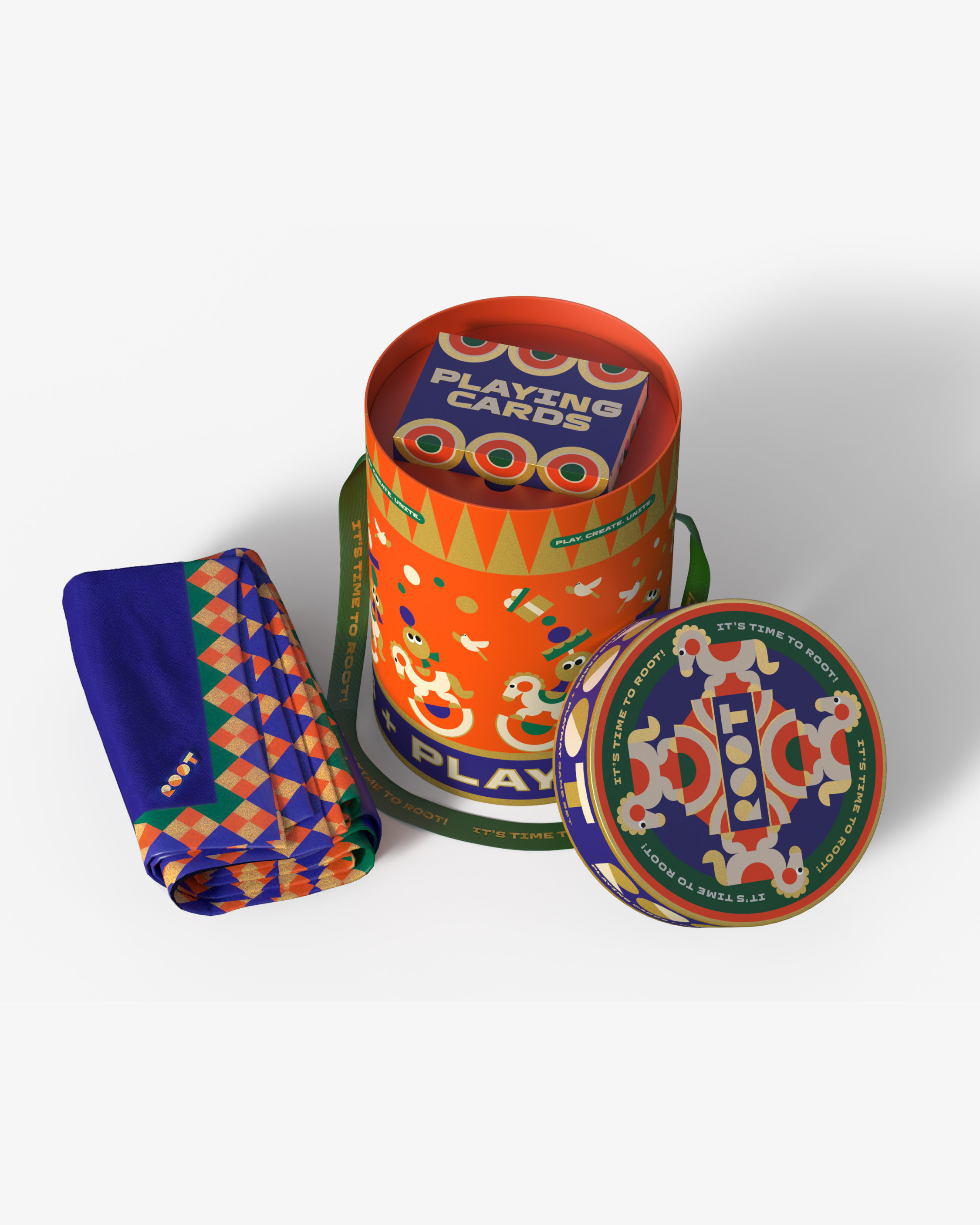 Root - Oyun Seti - "Oyun Örtüsü + Oyun Kartları"