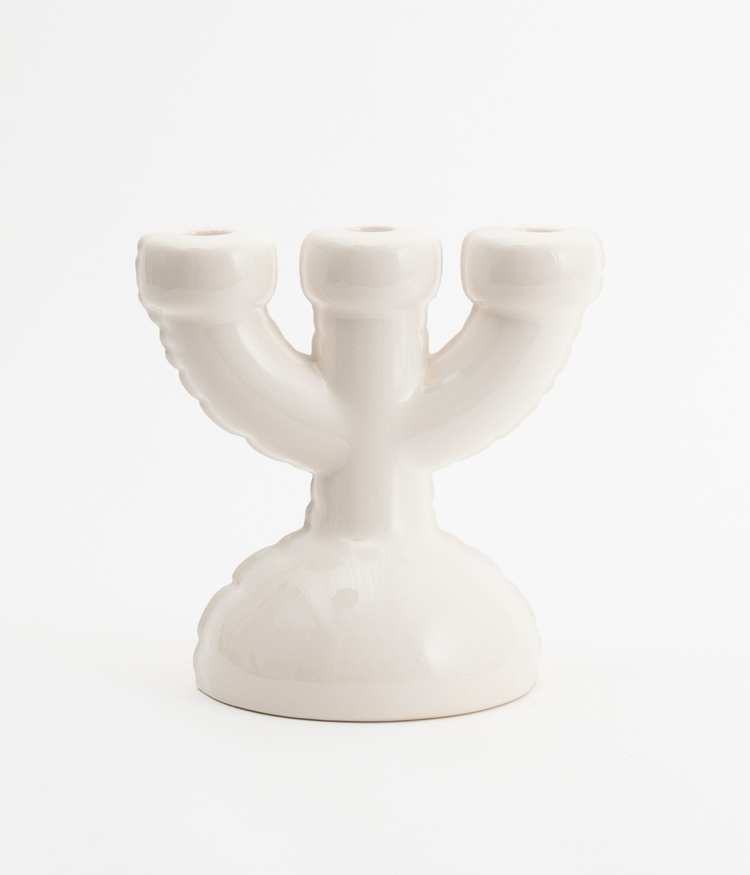 Home Studyo - Şamdan - Eric - Parlak Beyaz