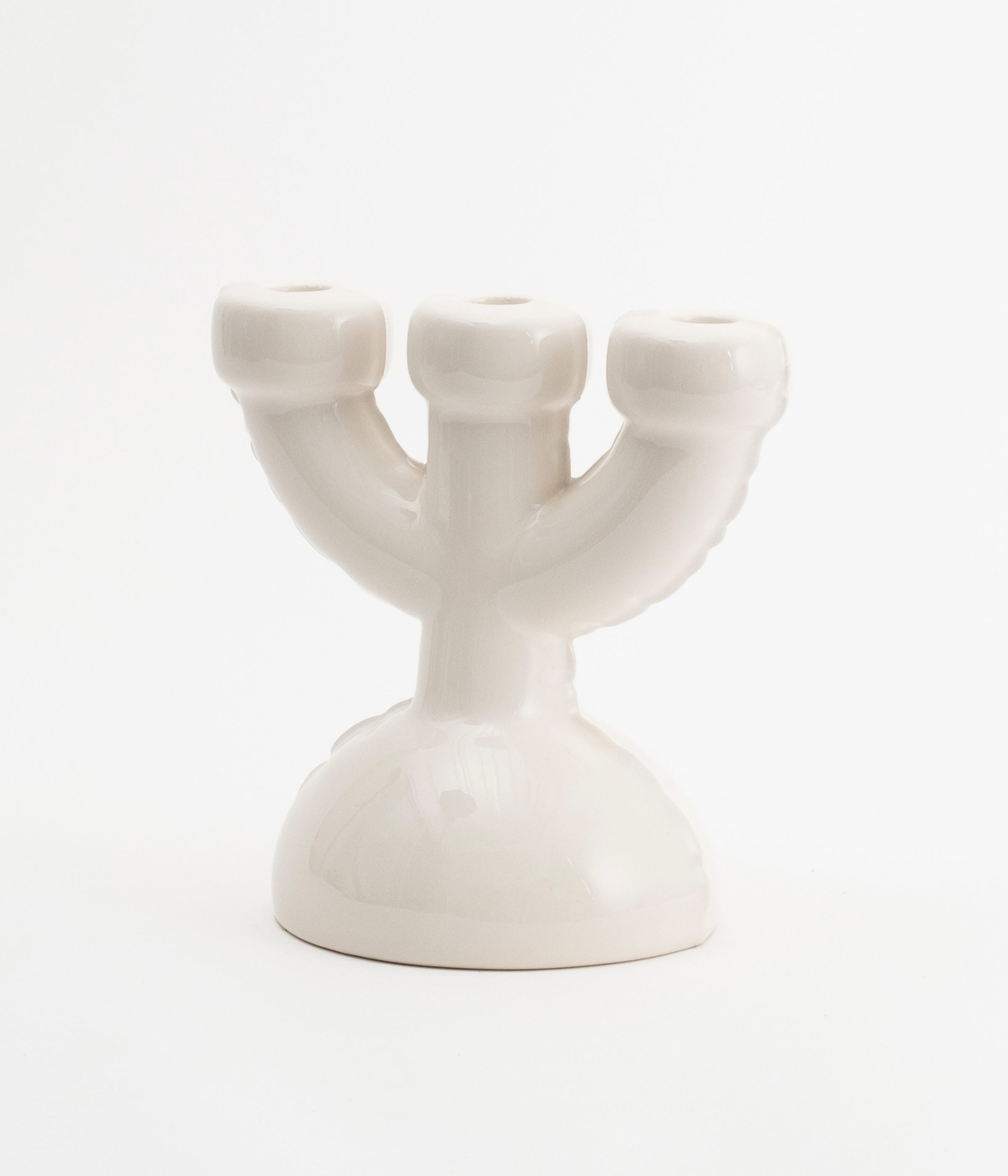 Home Studyo - Şamdan - Eric - Parlak Beyaz