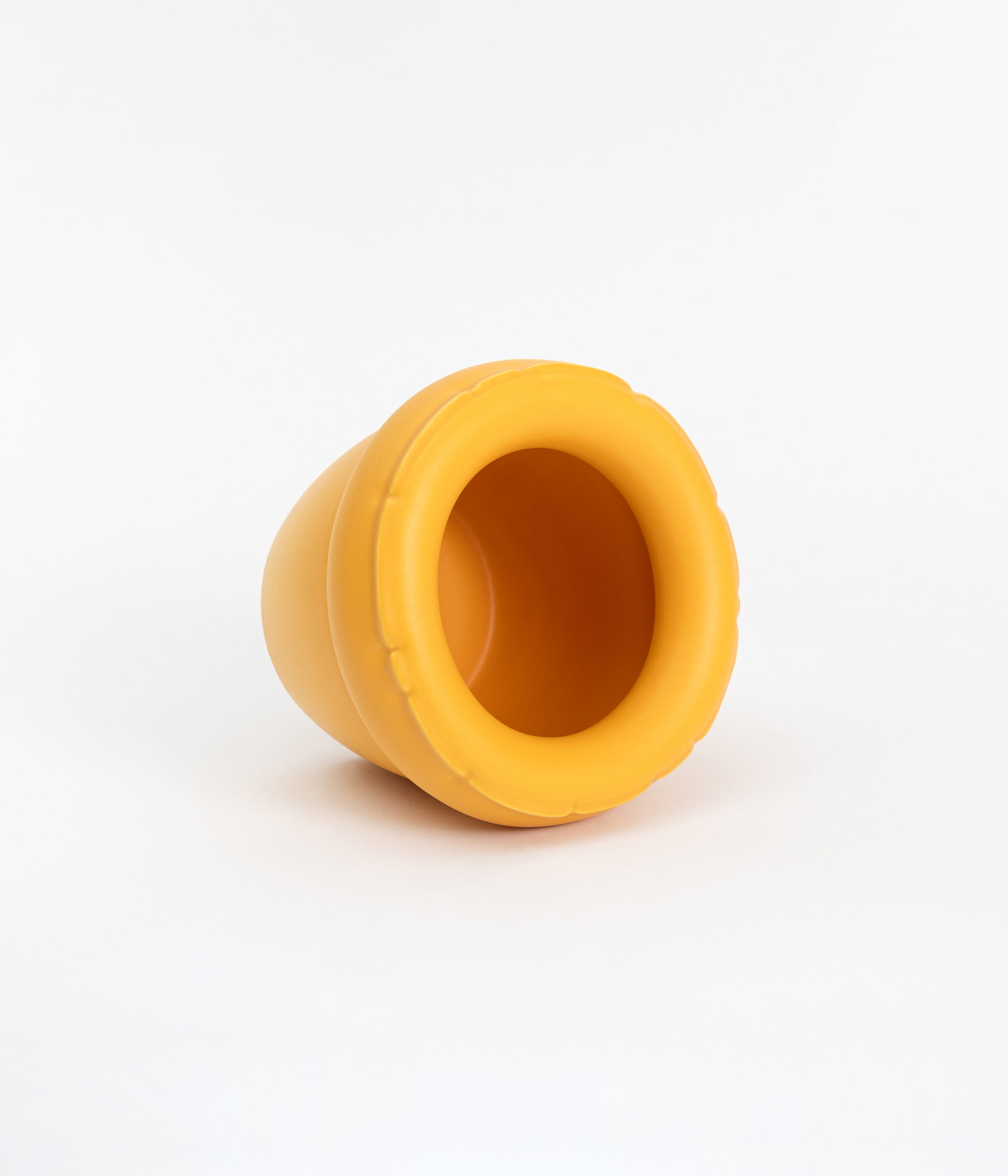 Home Studyo - Küçük Saksı - Louis - Mat Sarı