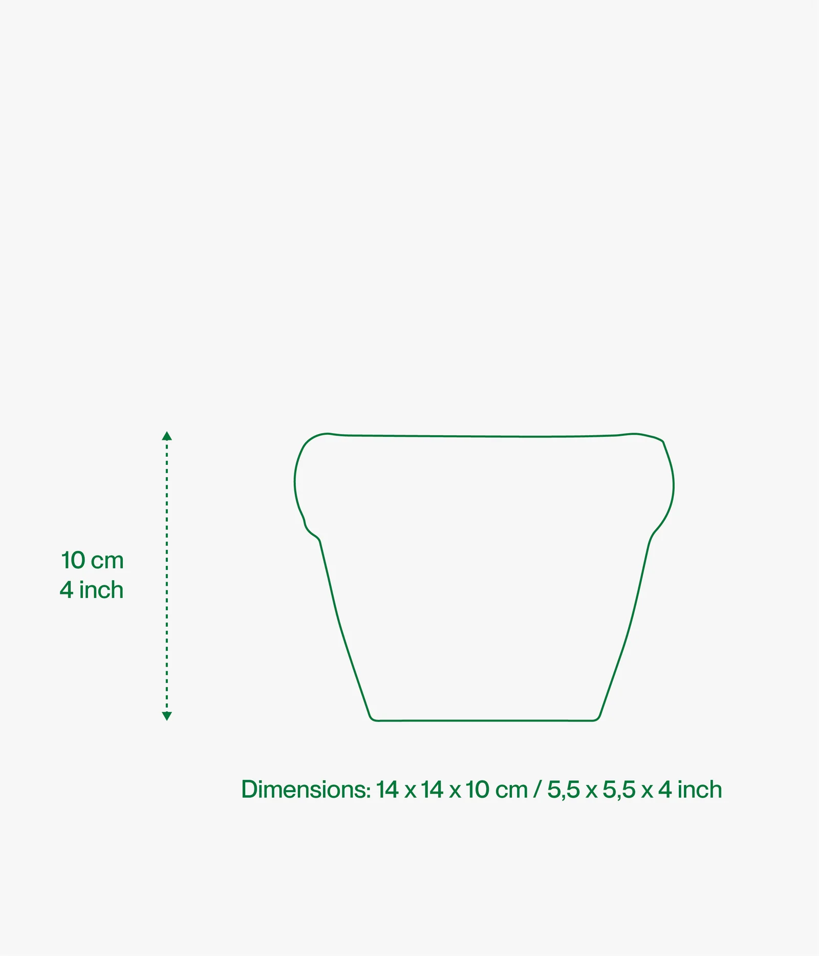 Home Studyo - Küçük Saksı - Louis - Mat Sarı