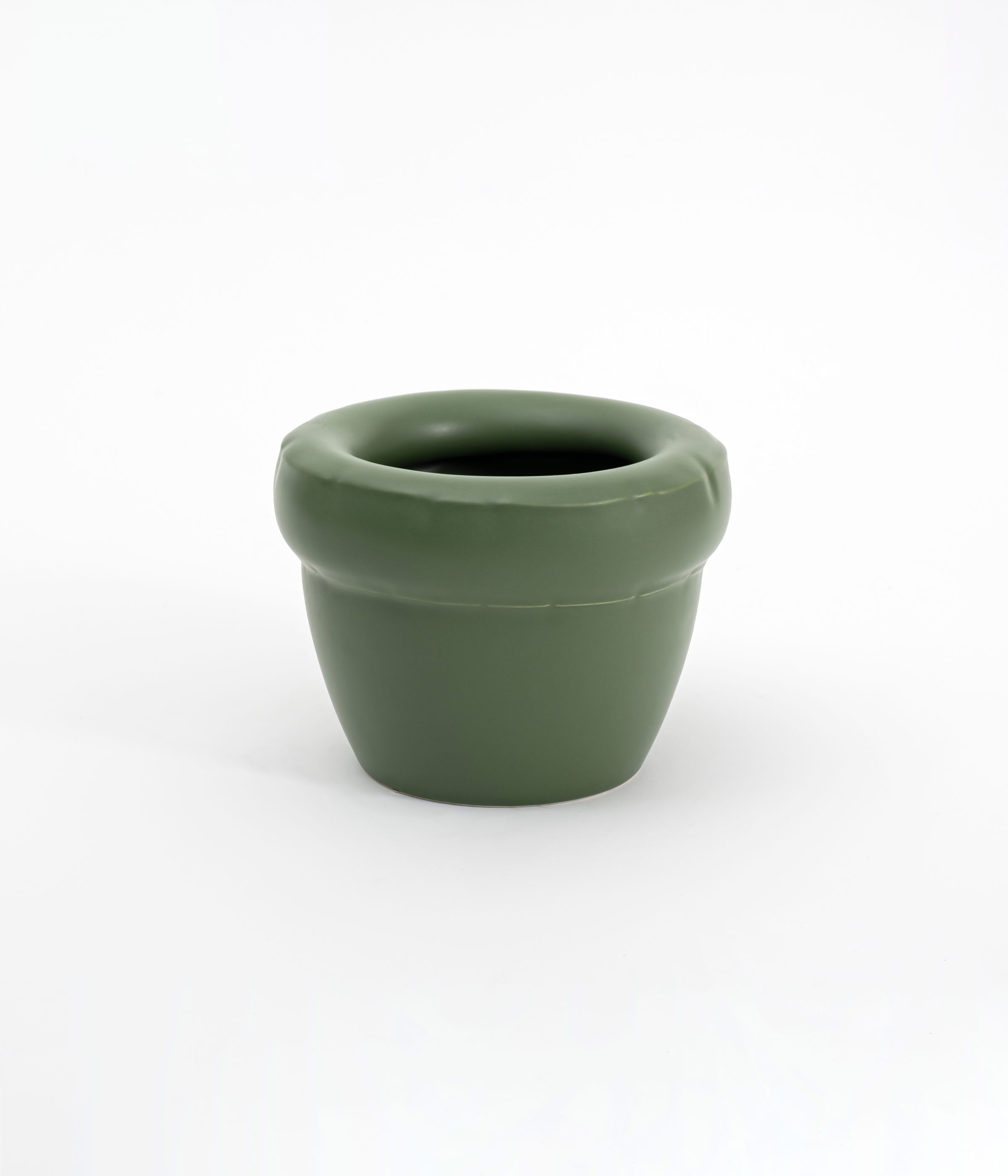 Home Studyo - Küçük Saksı - Louis - Mat Yeşil