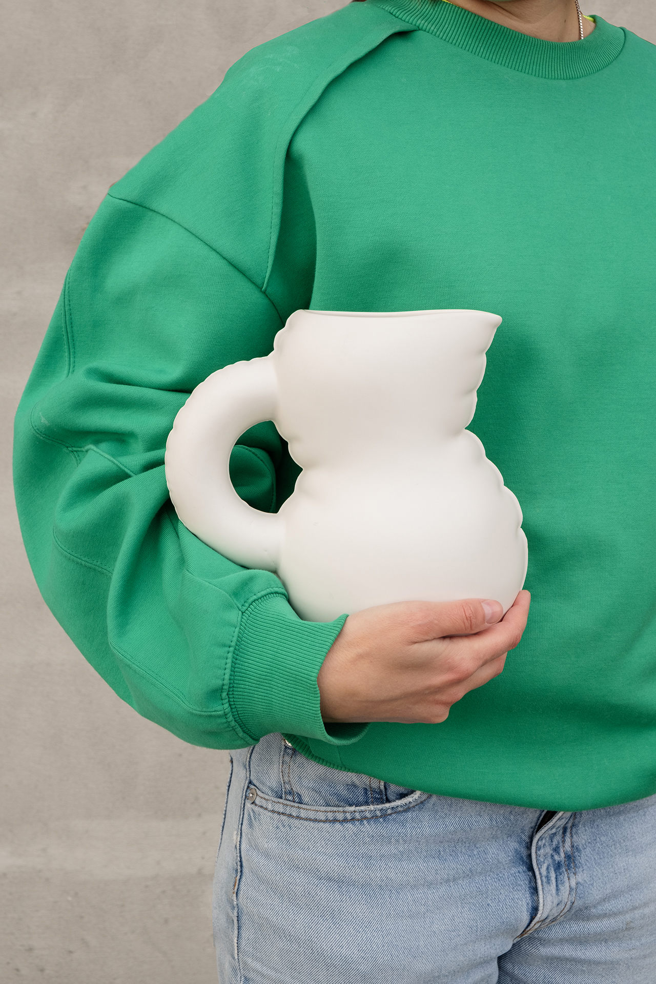 Home Studyo - Sürahi - Emily - Mat Beyaz