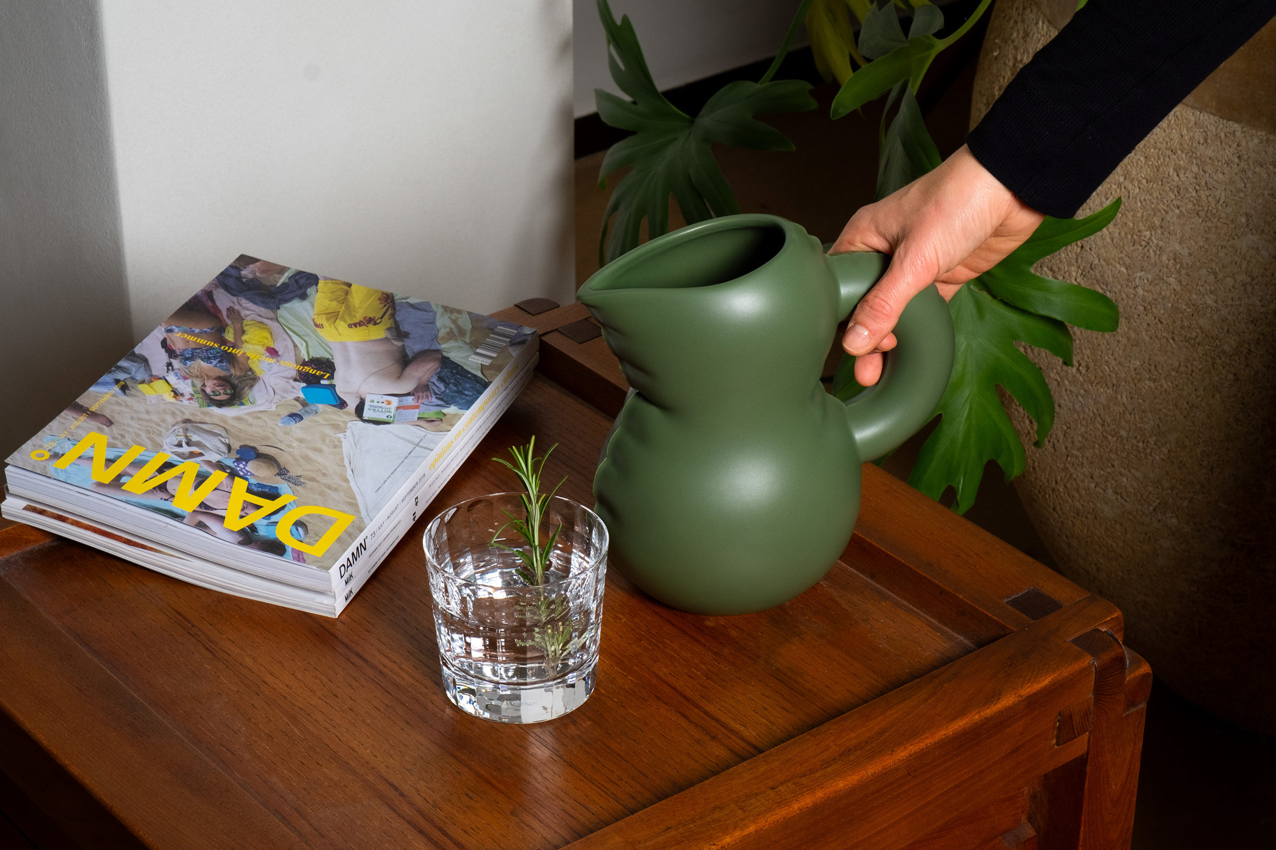 Home Studyo - Sürahi - Emily - Mat Yeşil