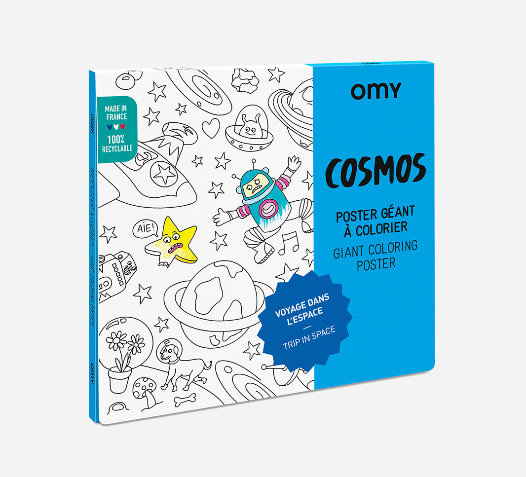 Omy - Coloring Poster - Cosmos