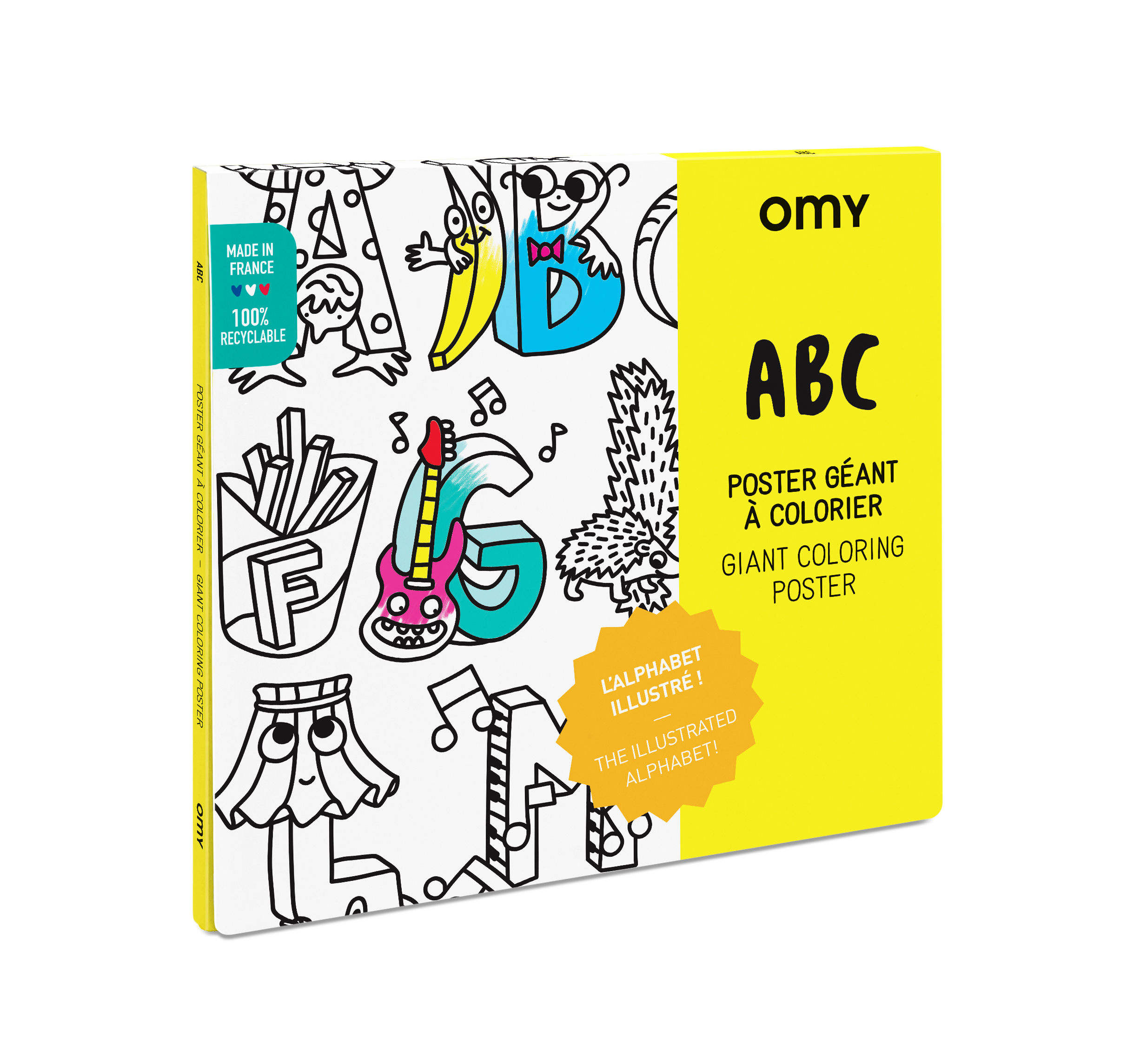 Omy - Coloring Poster - Abc