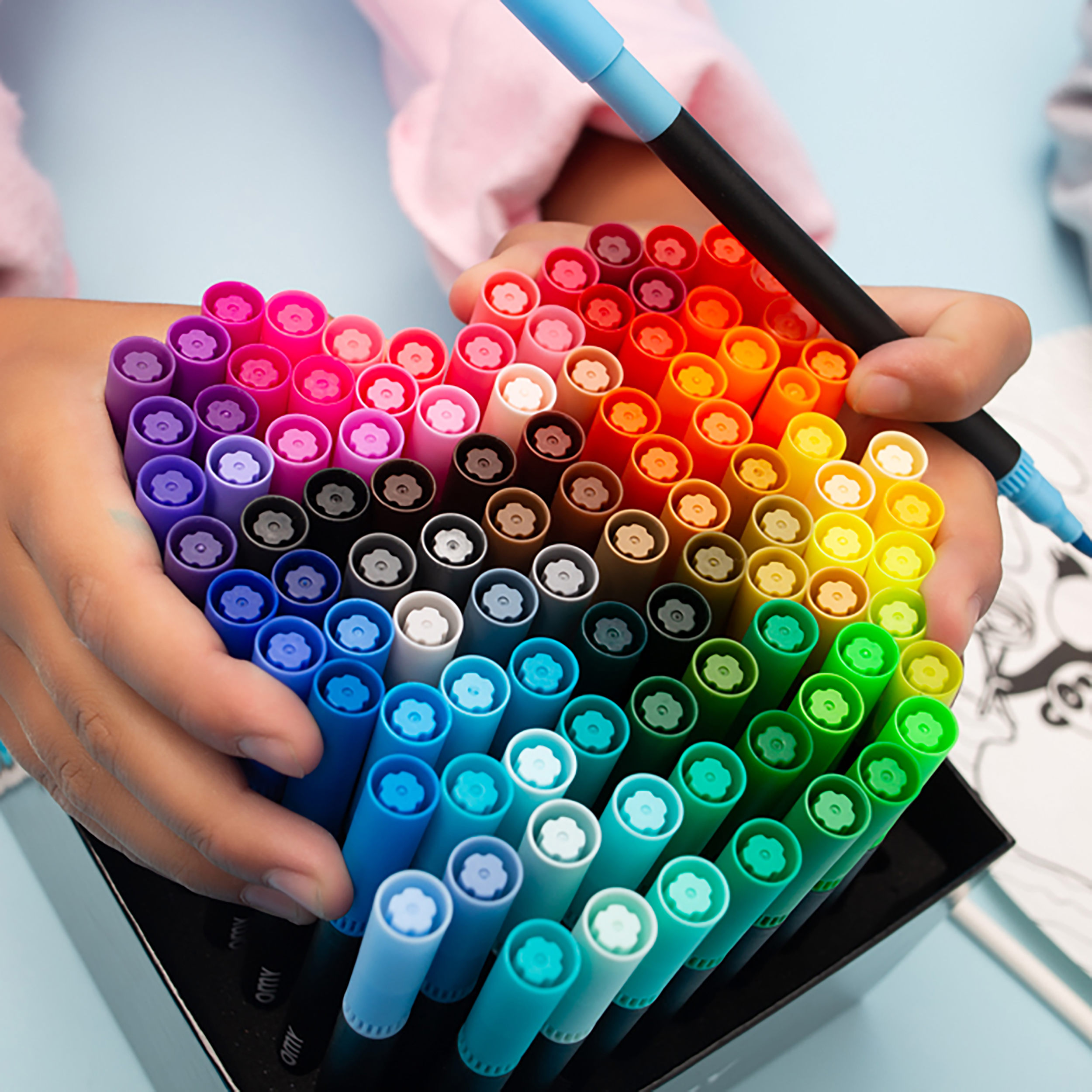 Omy - Keçeli Kalem - 100 Adet