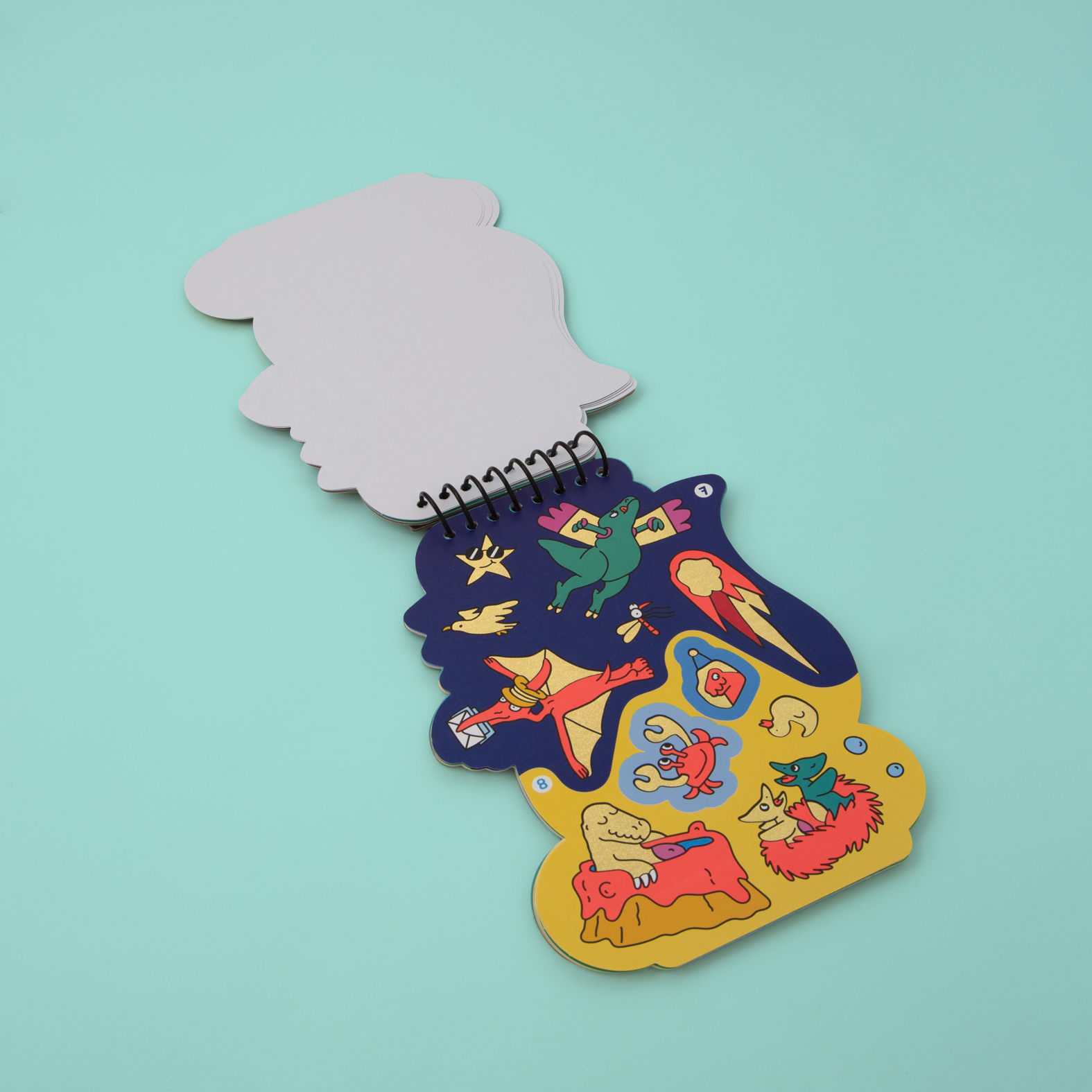 Omy - Sticker Activity Book - Dino