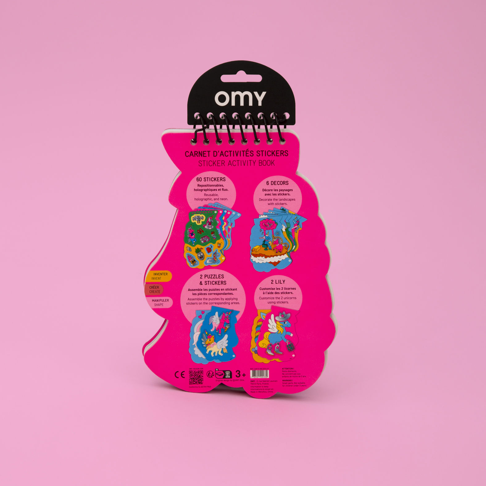 Omy - Sticker Activity Book - Lily