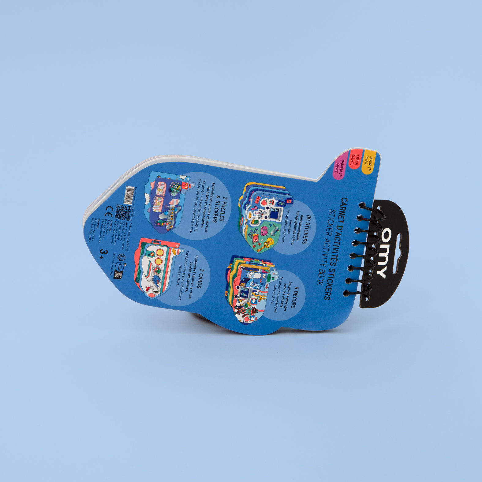 Omy - Sticker Activity Book - Vroom