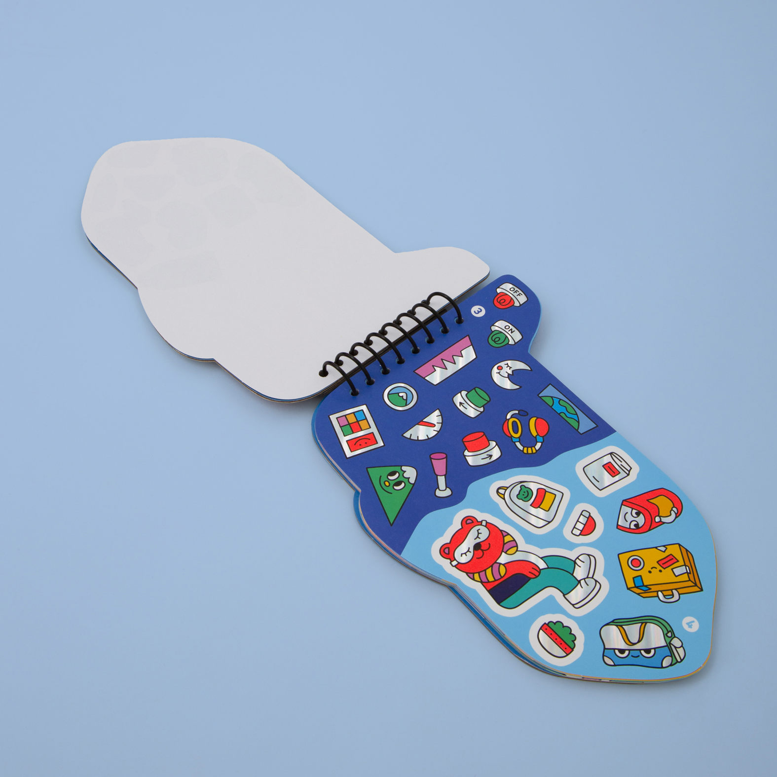 Omy - Sticker Activity Book - Vroom