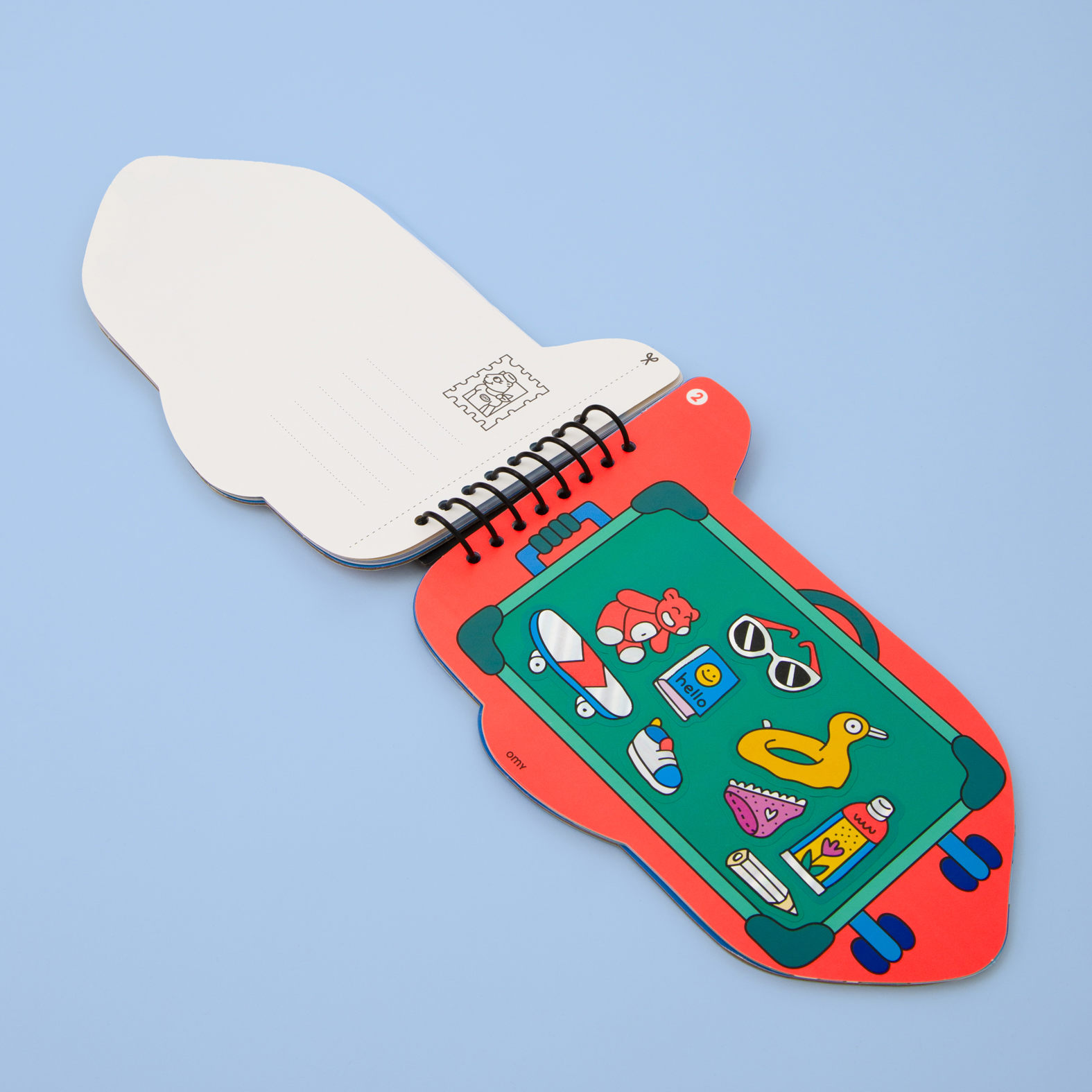 Omy - Sticker Activity Book - Vroom