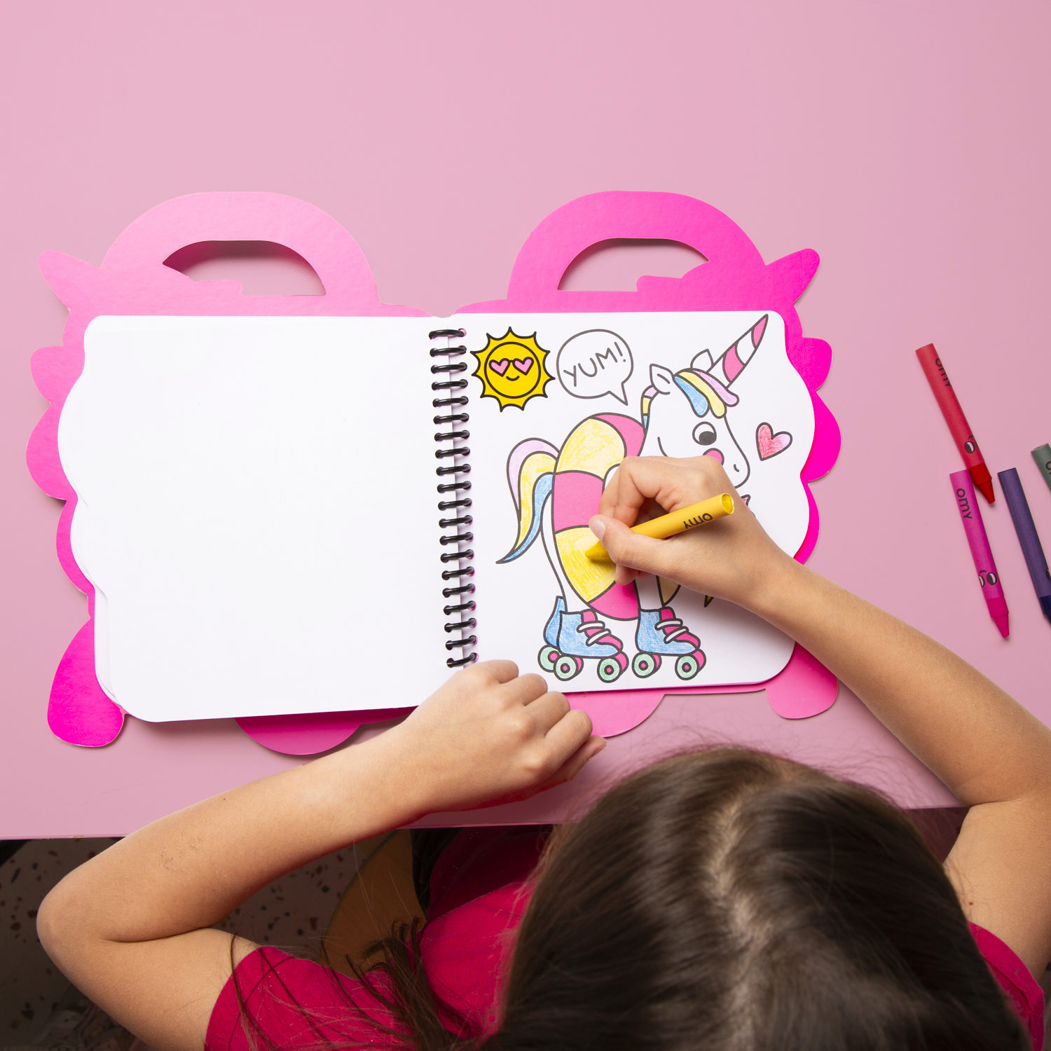 Omy - Boyama/Çıkartma Kitabı - Lily