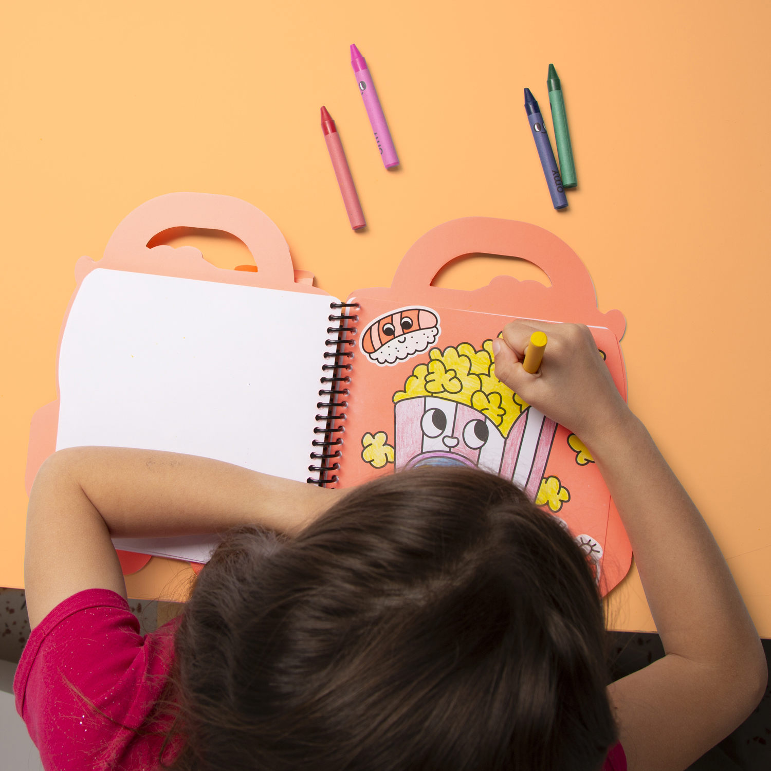 Omy - Coloring/Sticker Book - Yummy