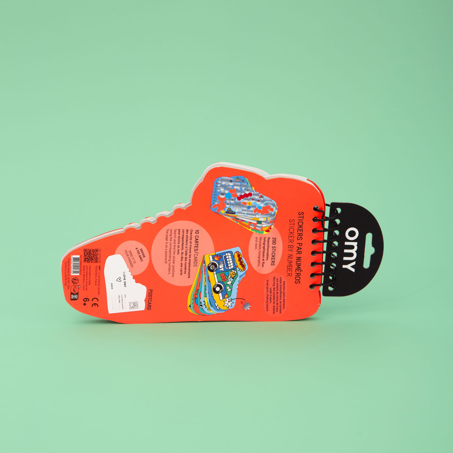 Omy - Sticker By Number - Street