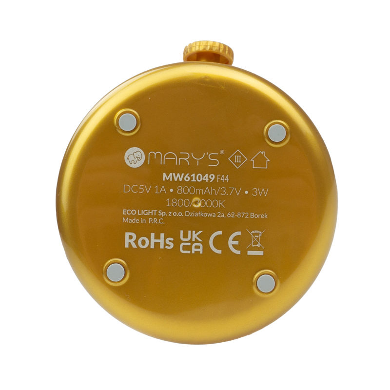 Mary's Night Light - Flame - Yellow