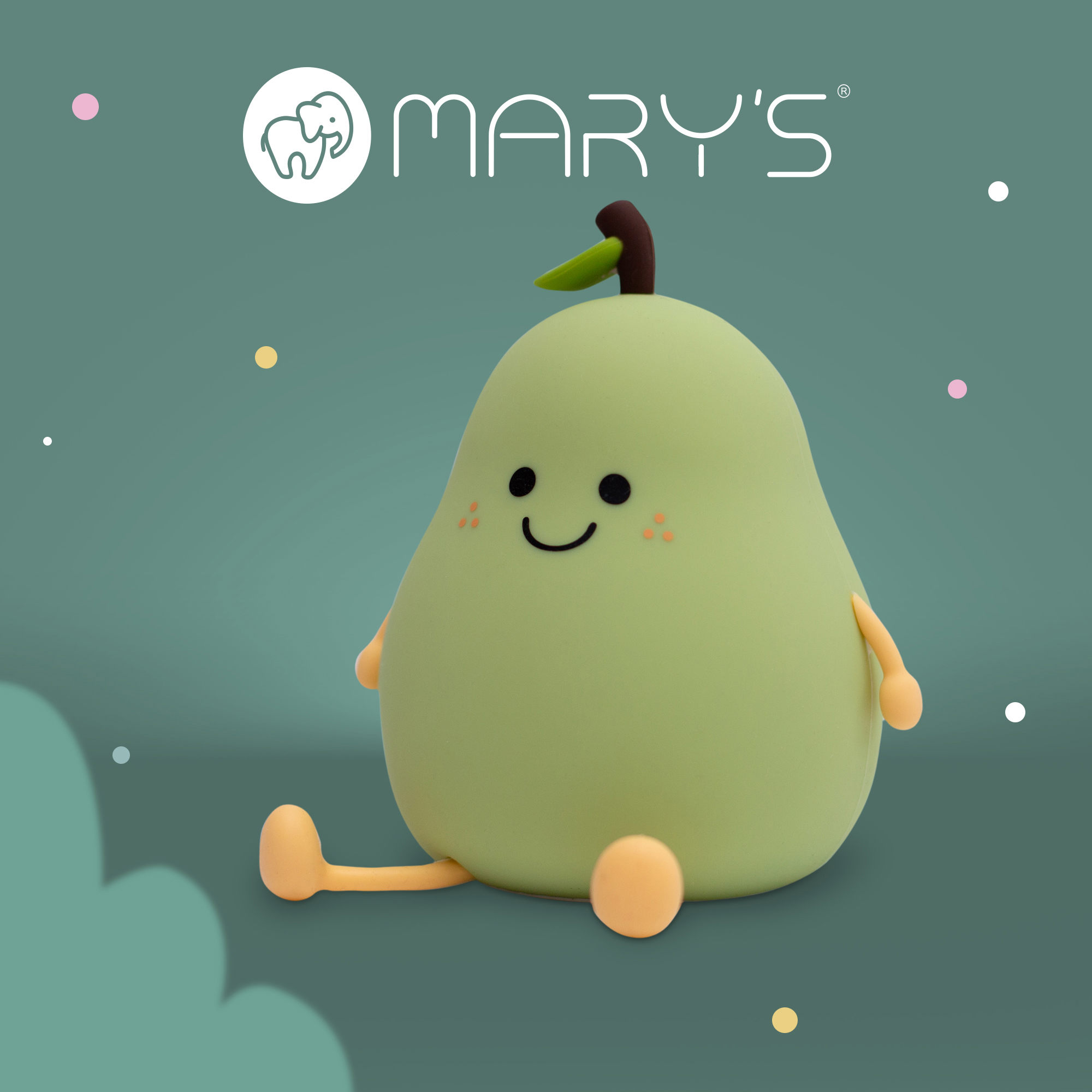 Mary's Night Light - Pear - Green