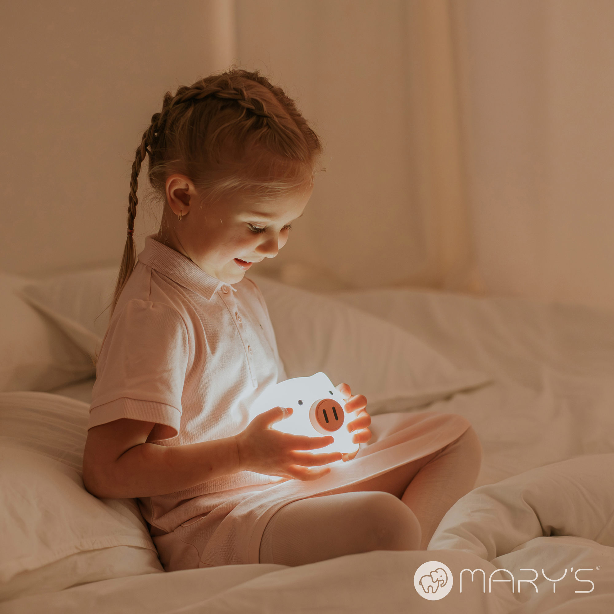 Mary's Night Light - Piggy