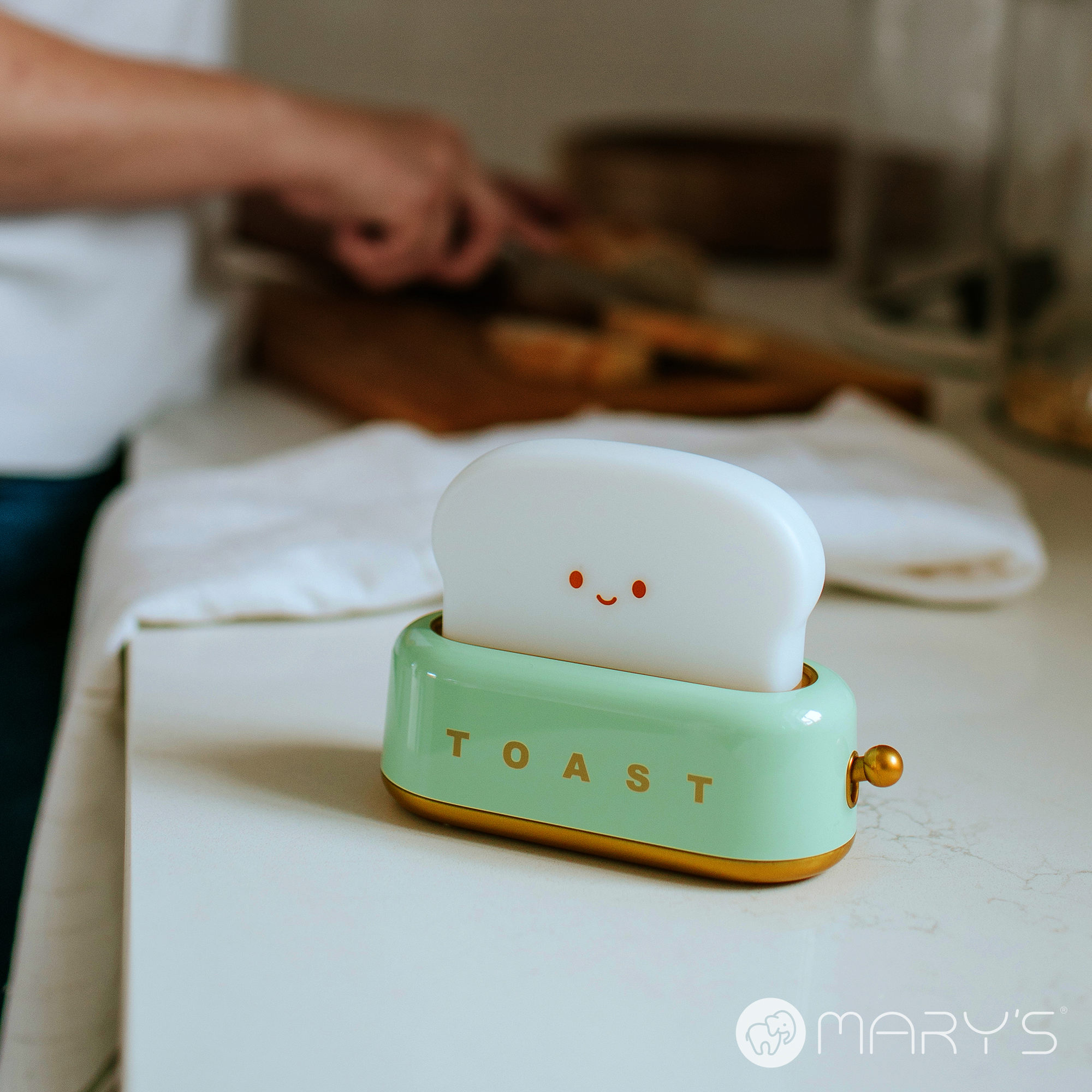 Mary's Night Light - Toaster - Green