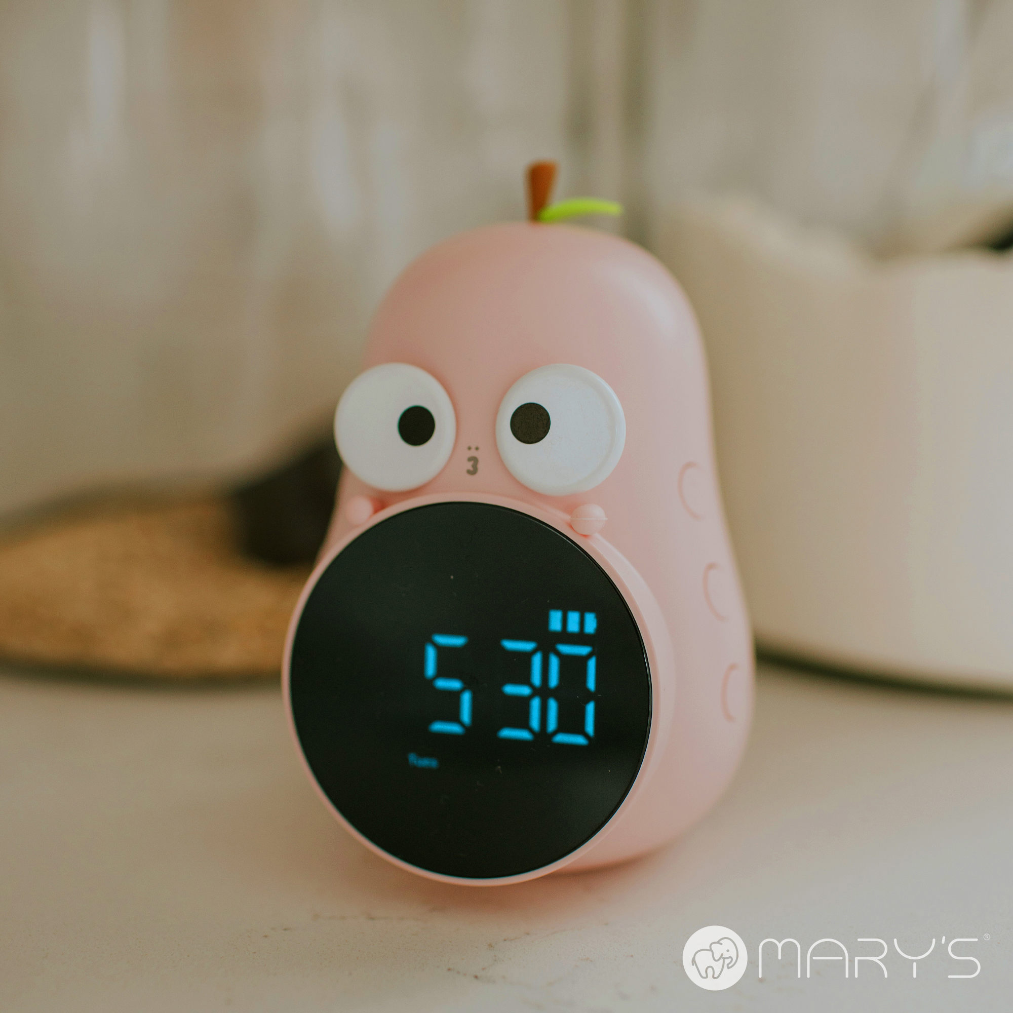 Mary's Alarm Clock - Pear - Pink