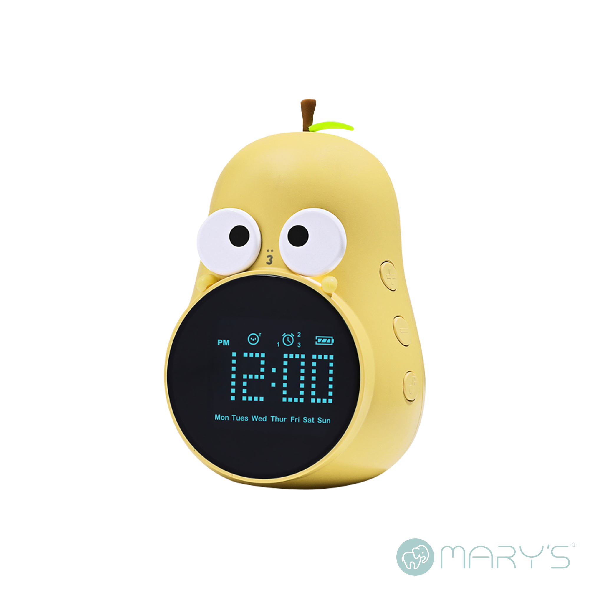Mary's Alarm Clock - Pear - Yellow