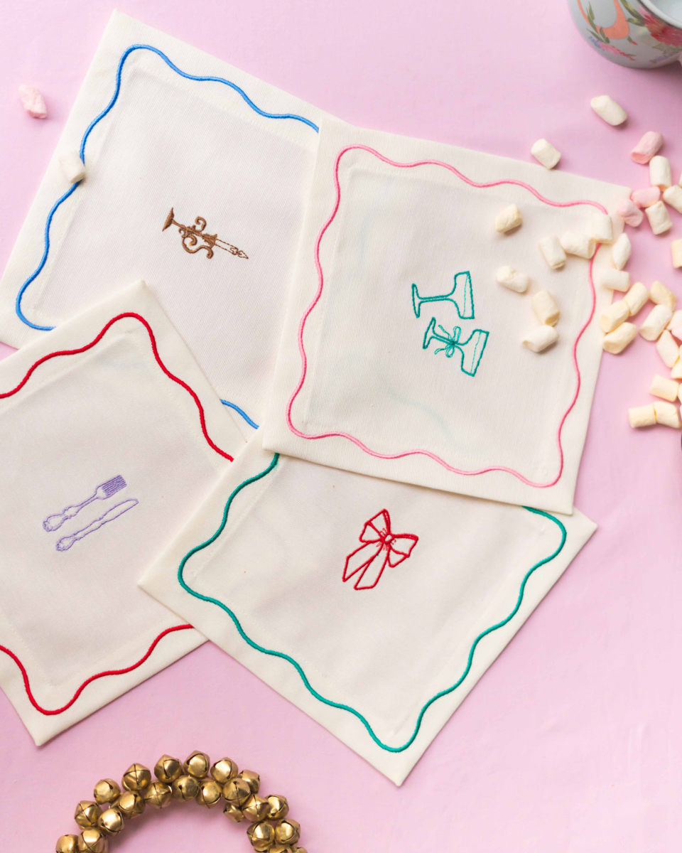 Fern&Co - 4'lü Kokteyl Peçetesi - Very Demure