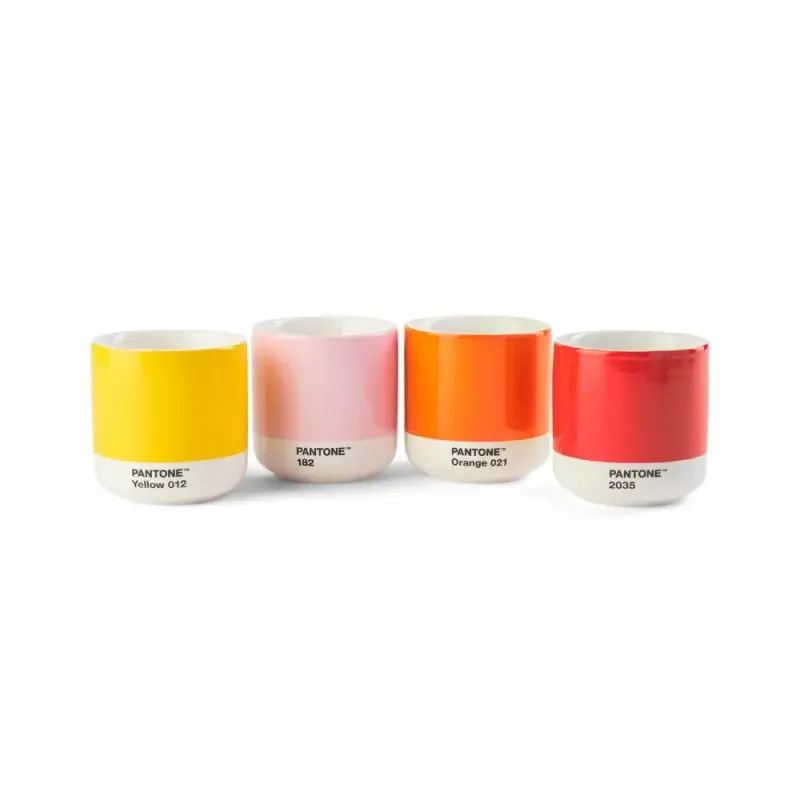 Pantone - Thermo Cortado - Set of 4 Pieces