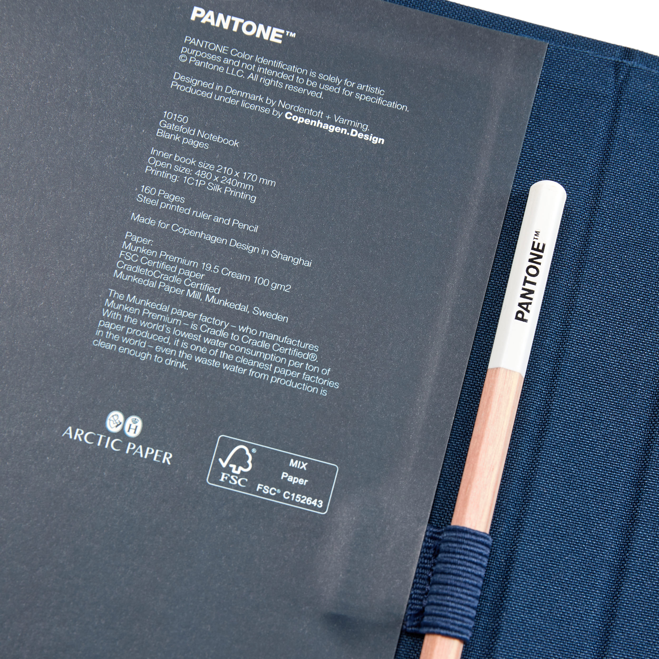 Pantone - Notebook - Deep Blue
