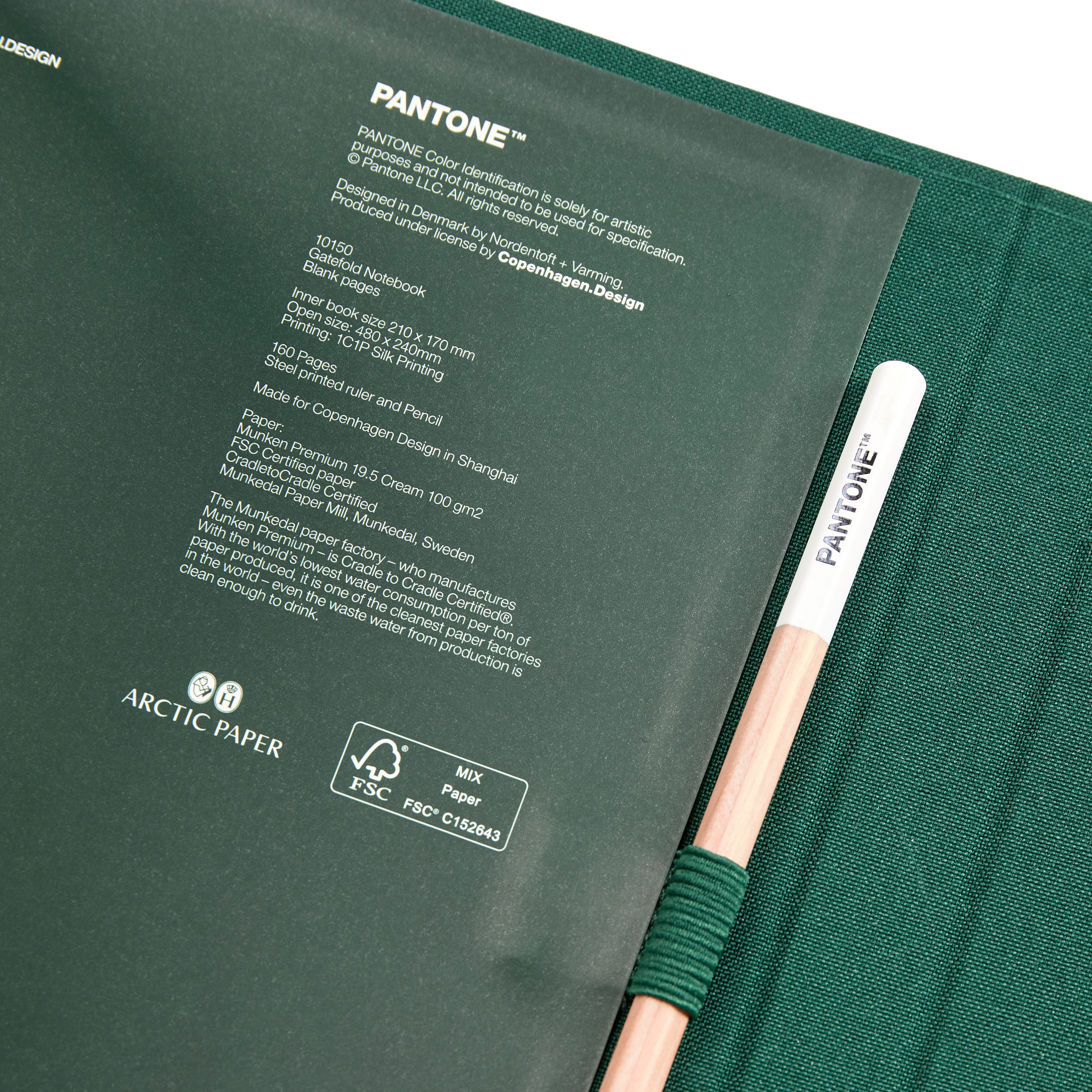 Pantone - Notebook - Deep Green