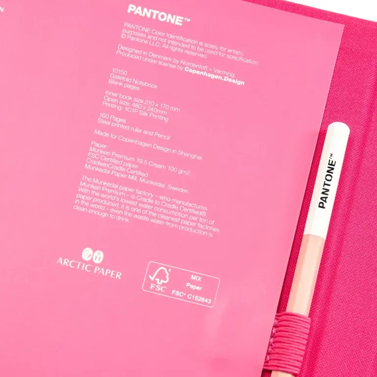 Pantone - Notebook - Deep Pink