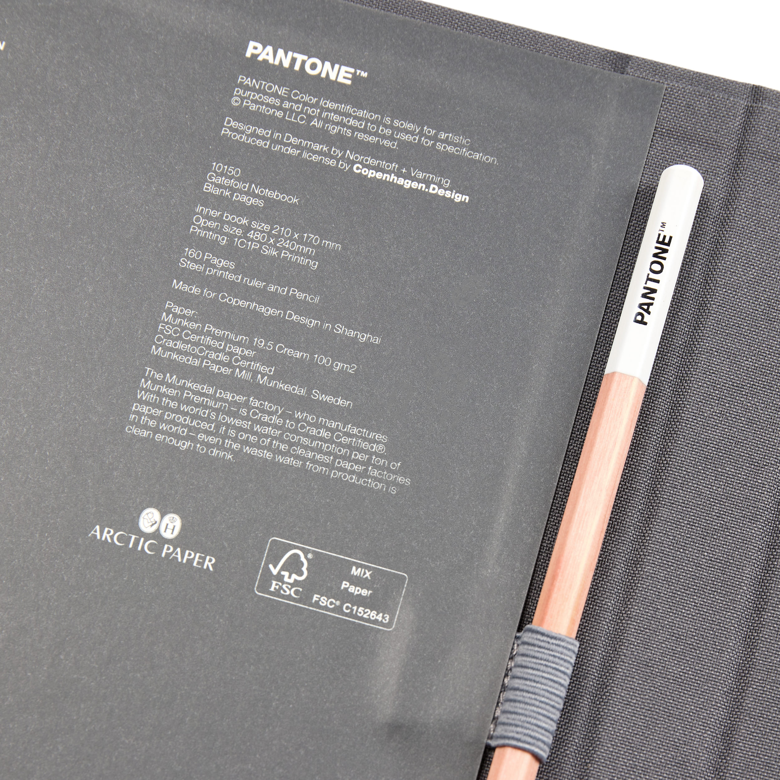 Pantone - Notebook - Gray