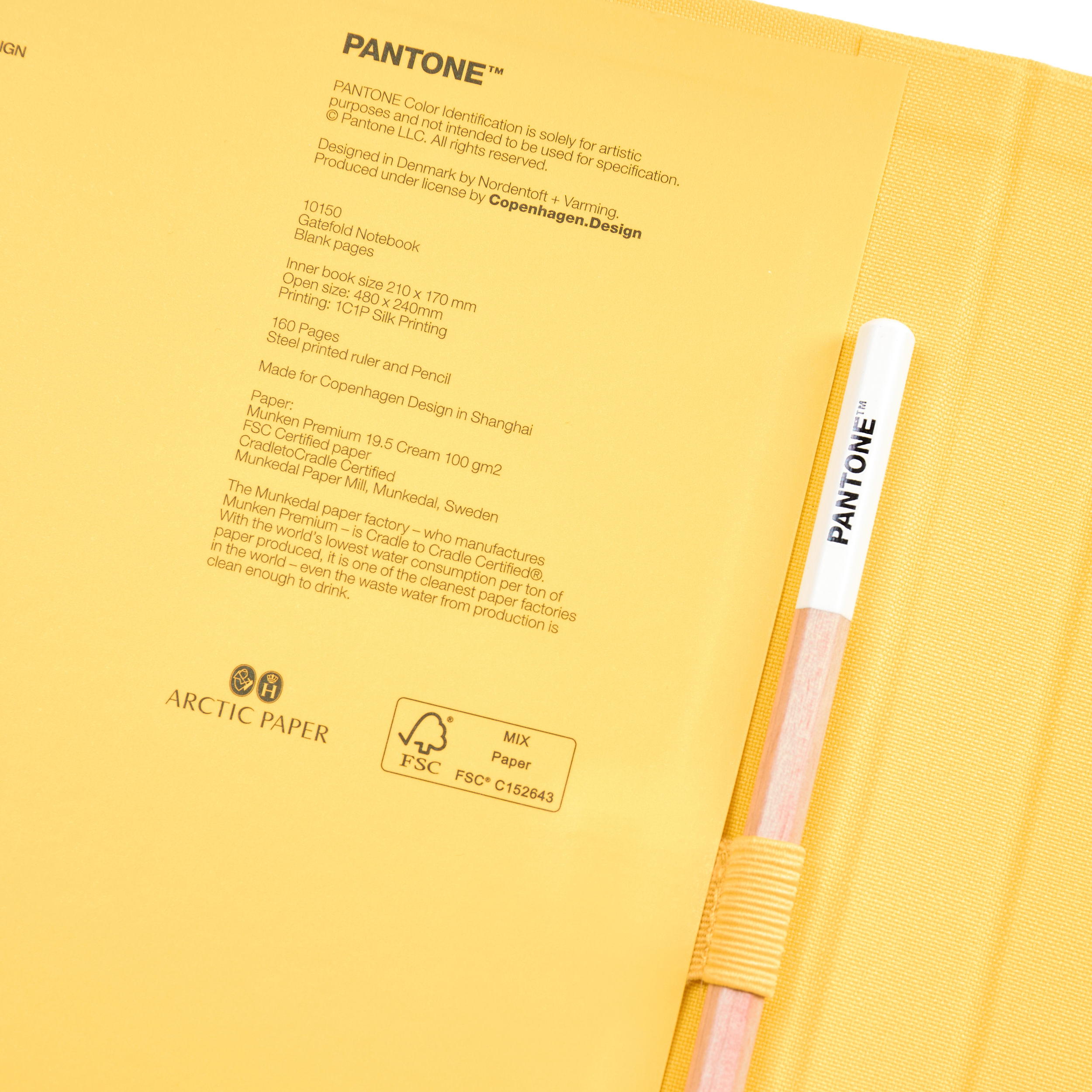 Pantone - Notebook - Yellow