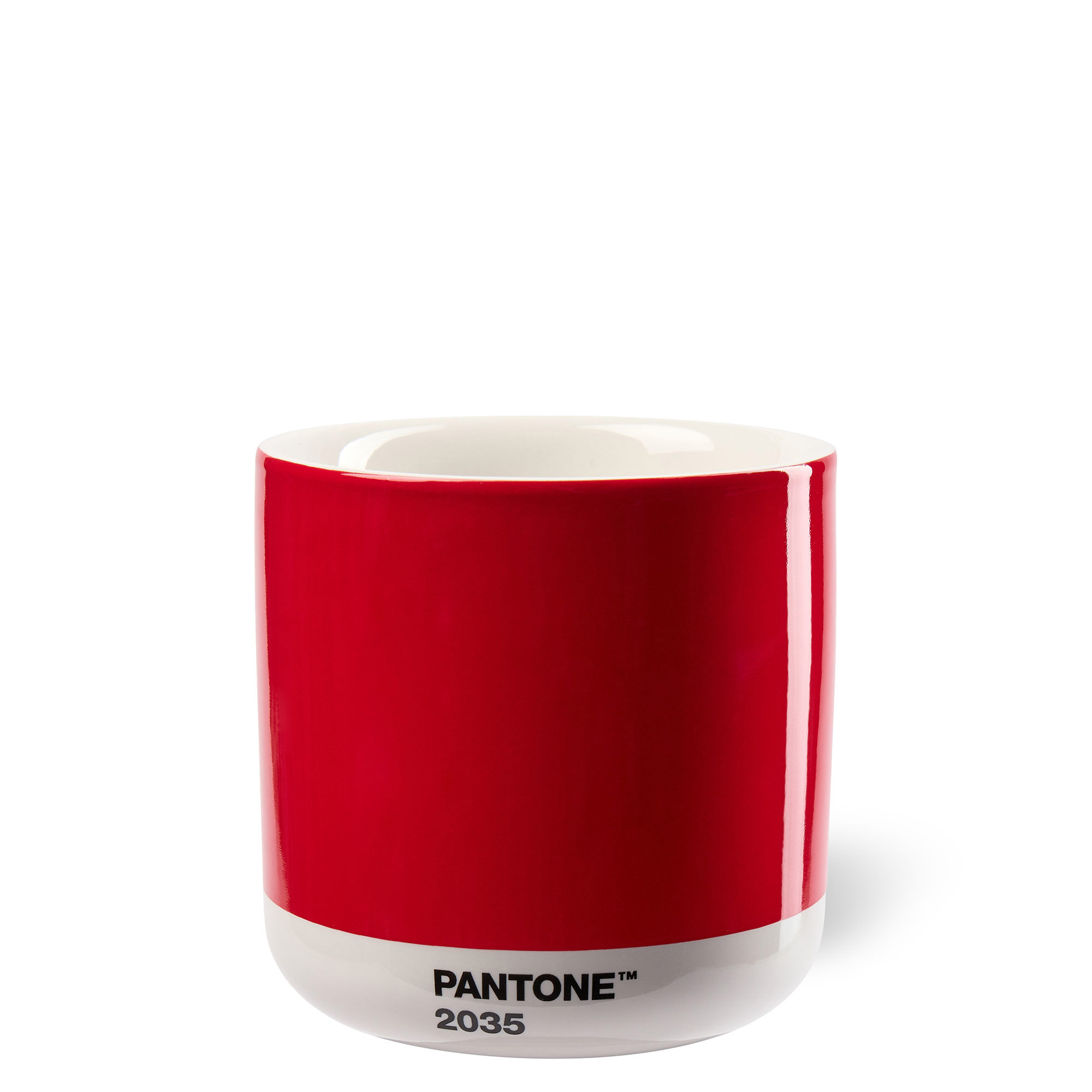 Pantone - Latte Glass - Red