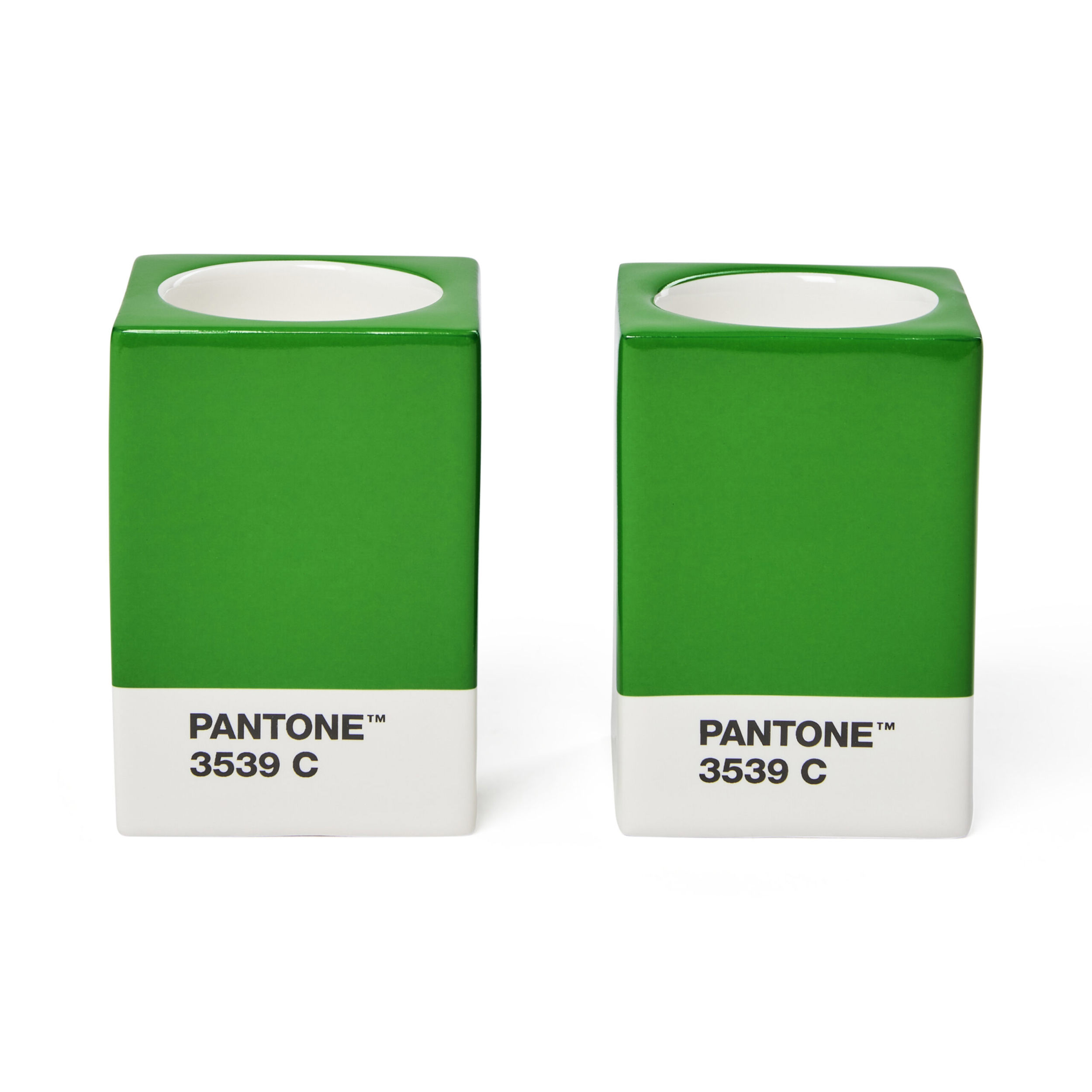 Pantone - Candle Holder - Green - 2 Pieces