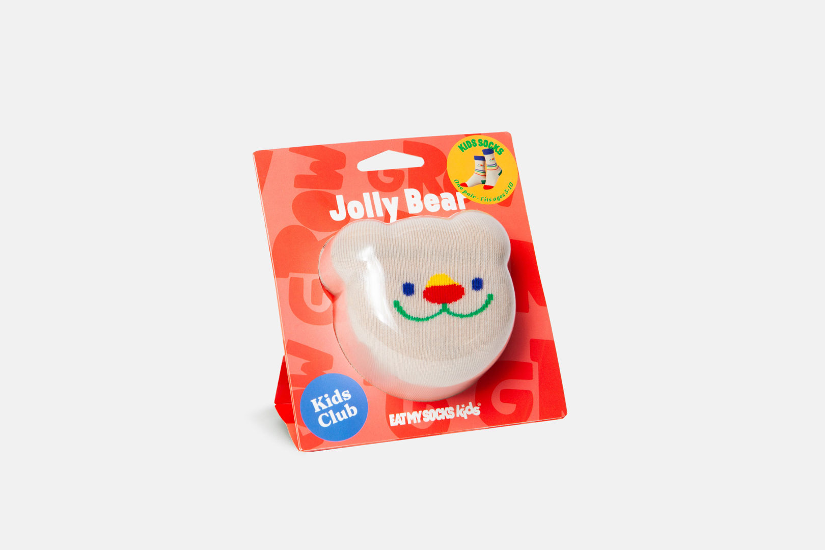 Eat My Socks - Kids Socks - Jolly Bear - 5-10 Years