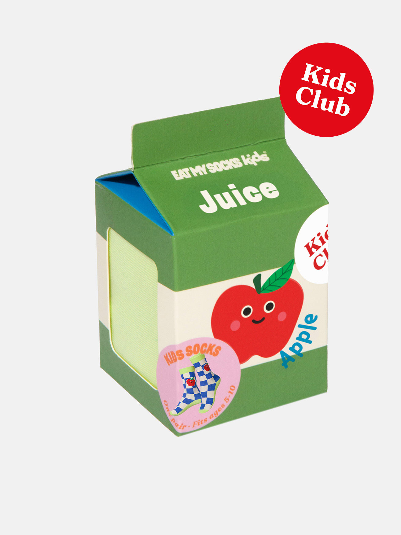 Eat My Socks - Kids Socks - Juice Apple - 5-10 Years