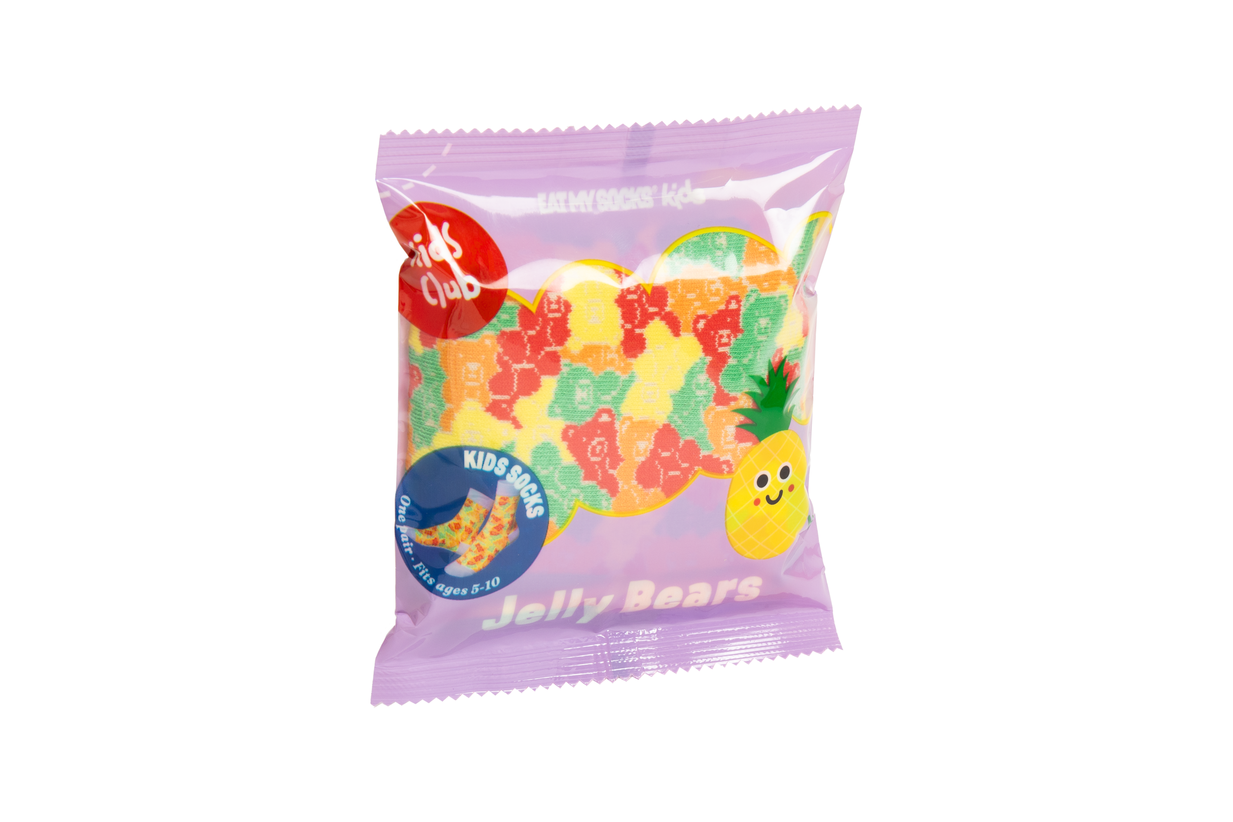 Eat My Socks - Kids Socks - Jelly Bear - 5-10 Years