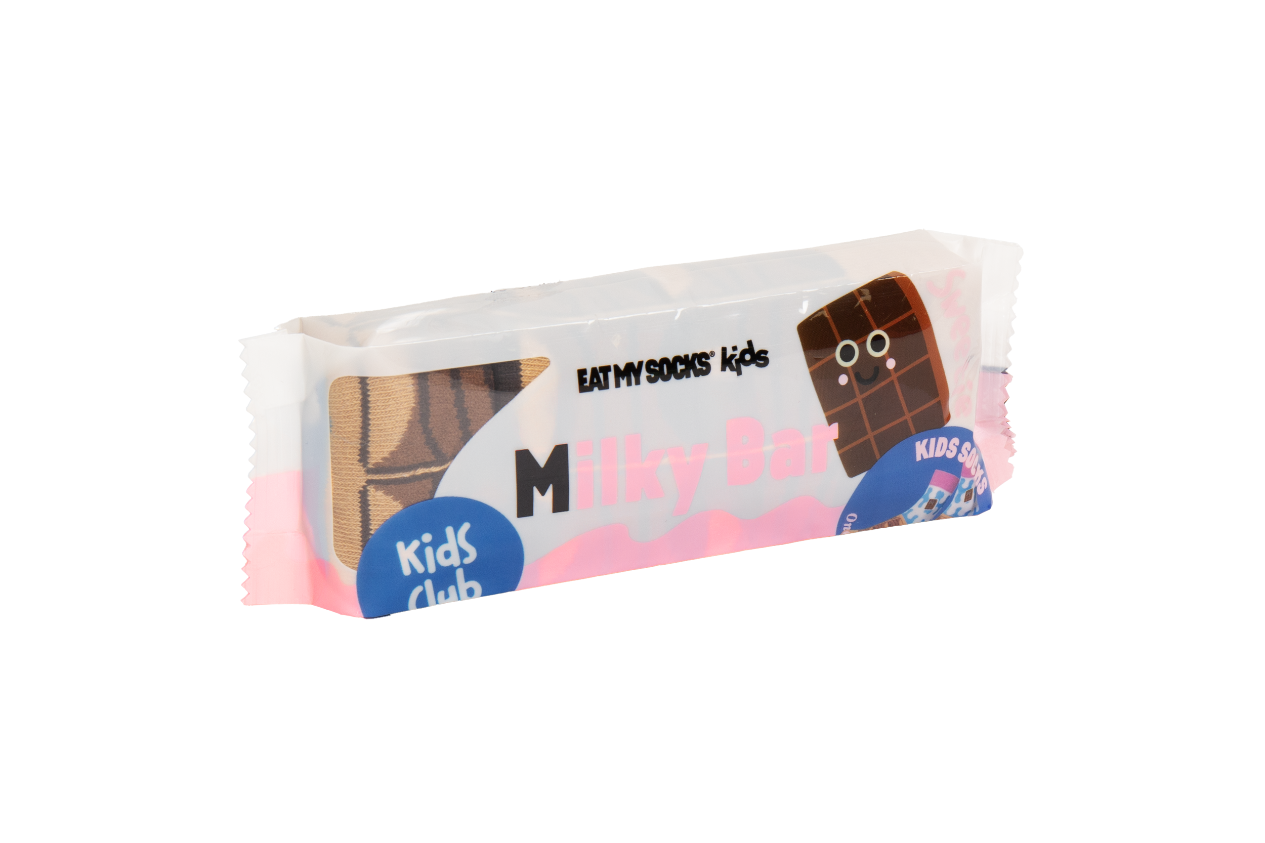 Eat My Socks - Kids Socks - Milky Bar - 5-10 Years
