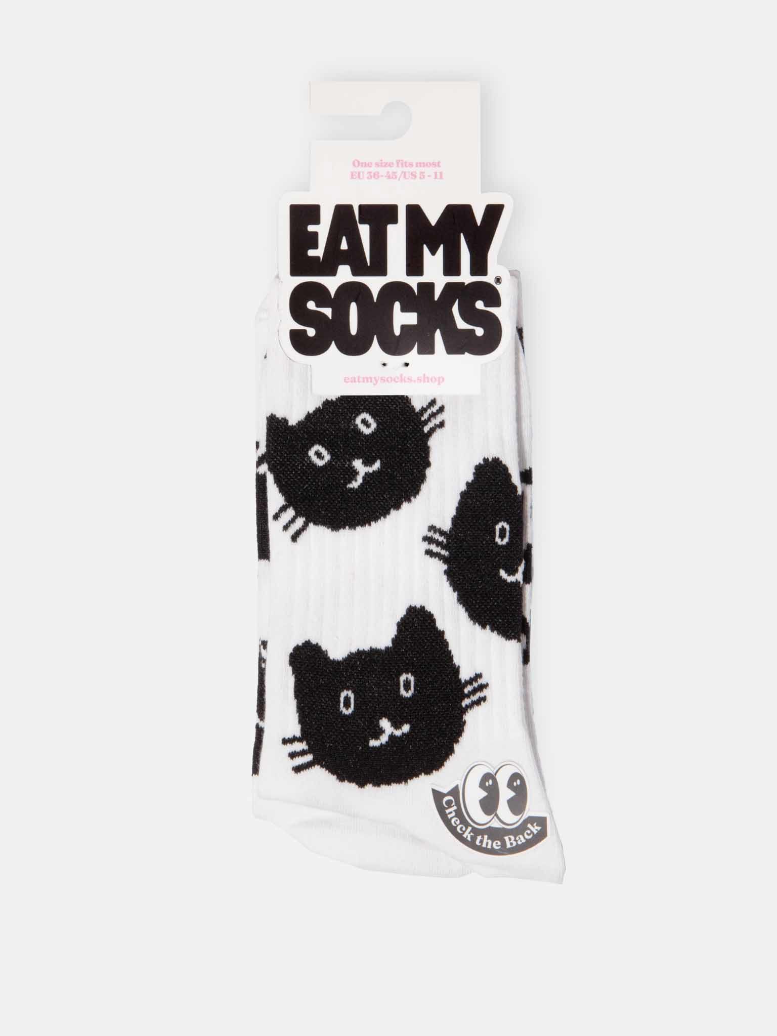 Eat My Socks - Socks - Cat Flat - Size 36-45