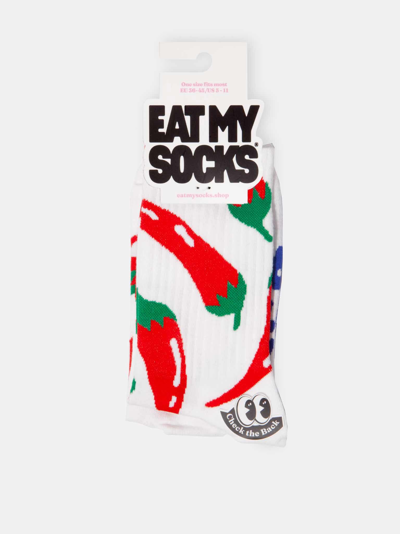 Eat My Socks - Socks - Chili Flat - Size 36-45
