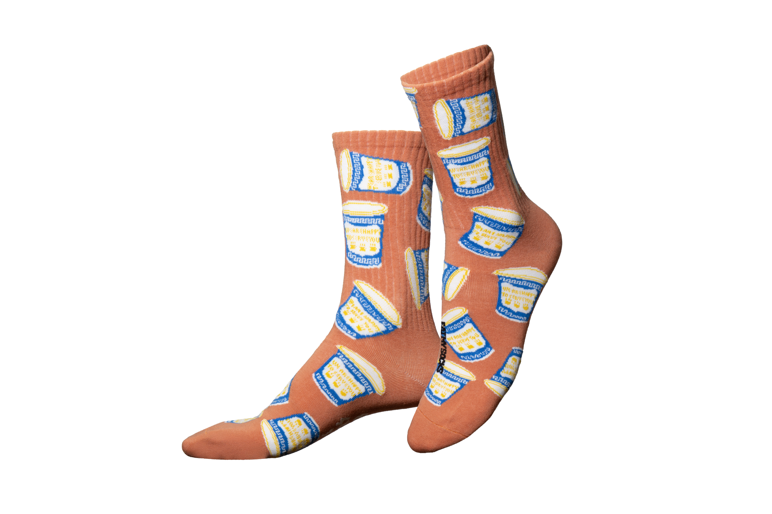 Eat My Socks - Socks - Happy To Serve You Flat - Size 36-45